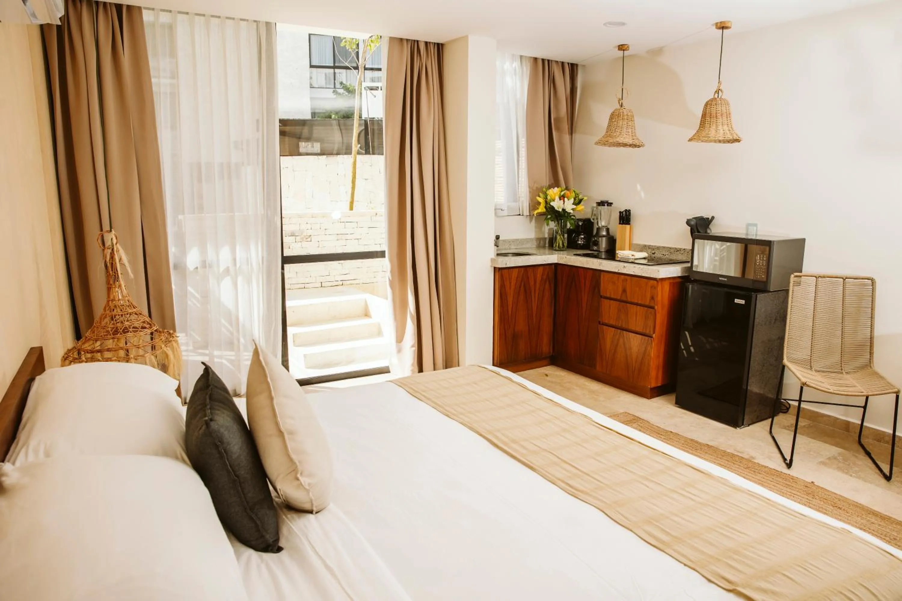 Bed in The Waves Tulum by BNB Experience