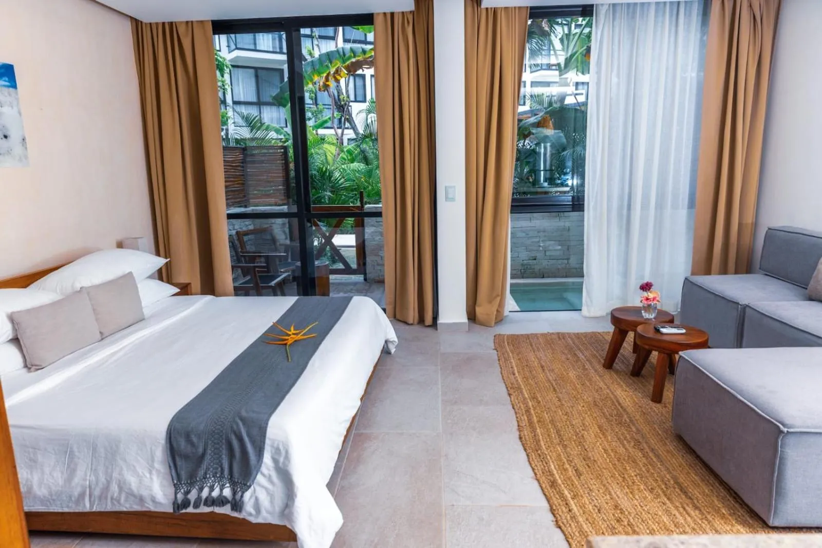 Bed in The Waves Tulum by BNB Experience