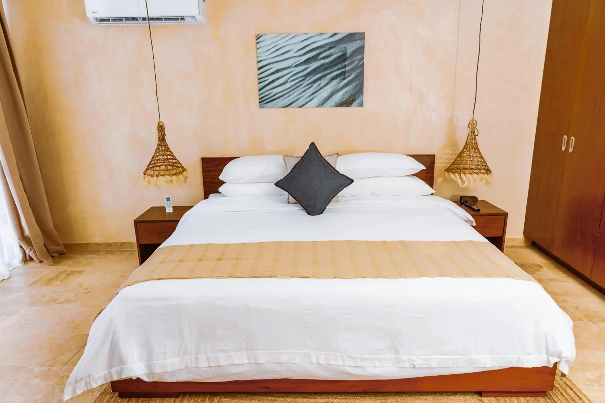 Bed in The Waves Tulum by BNB Experience