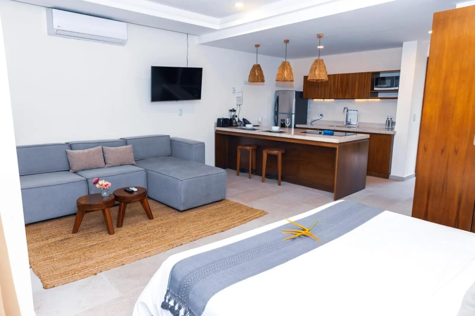 Bed in The Waves Tulum by BNB Experience