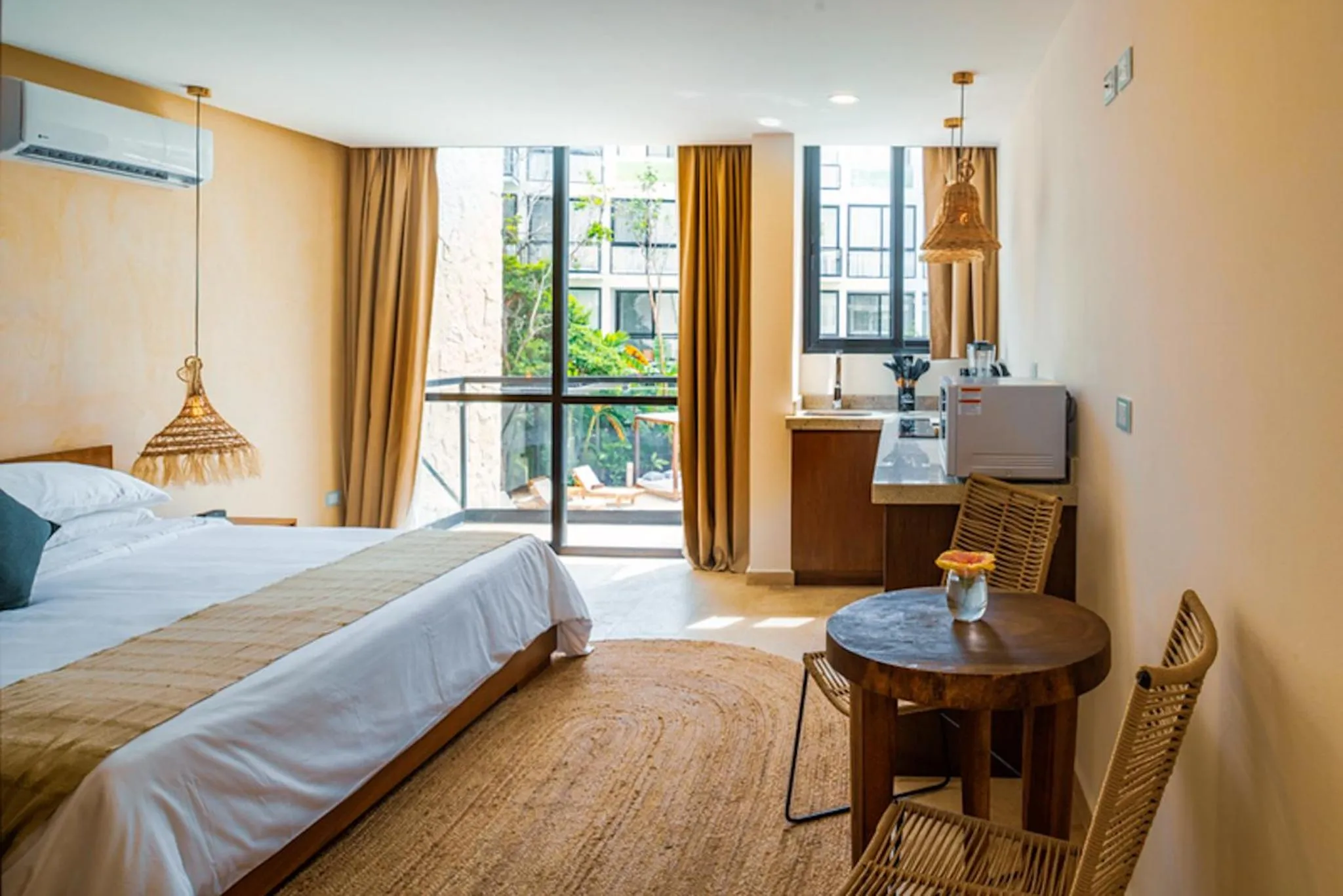 Bed in The Waves Tulum by BNB Experience