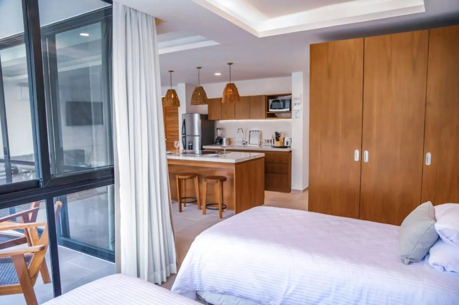 Bedroom, Bed in The Waves Tulum by BNB Experience