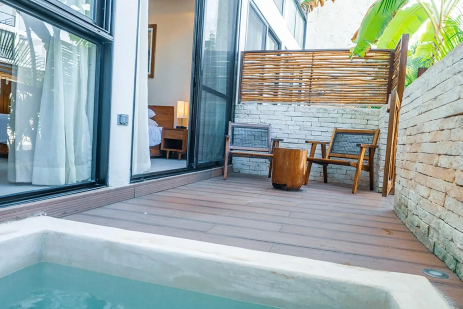 Patio in The Waves Tulum by BNB Experience