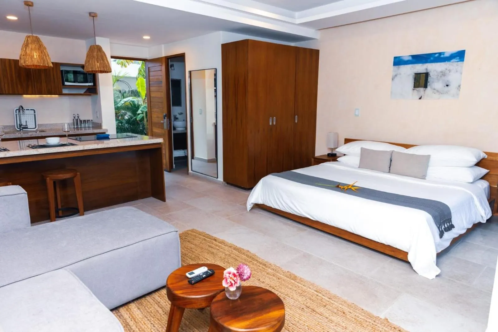 Bed in The Waves Tulum by BNB Experience