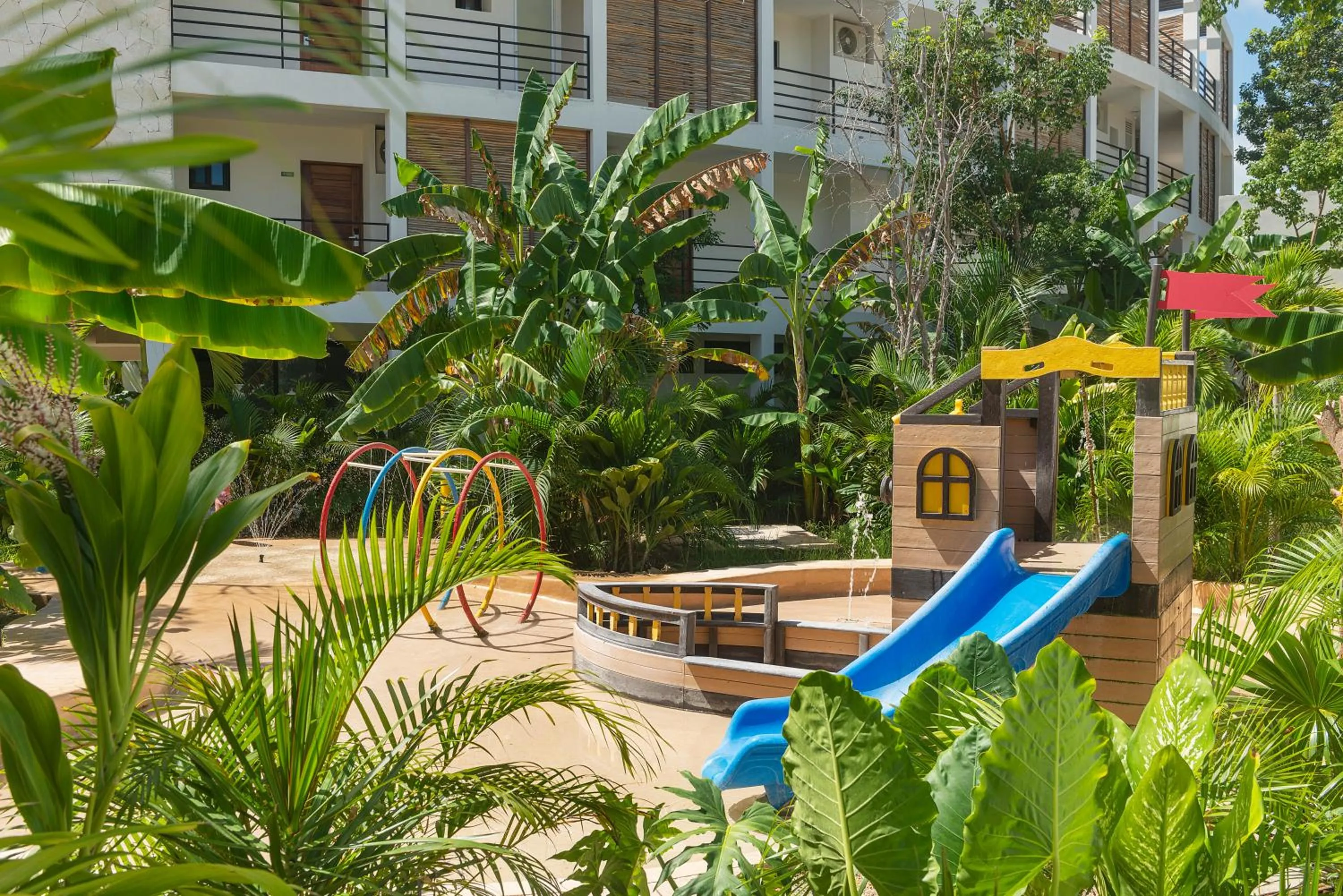 Children play ground in The Waves Tulum by BNB Experience