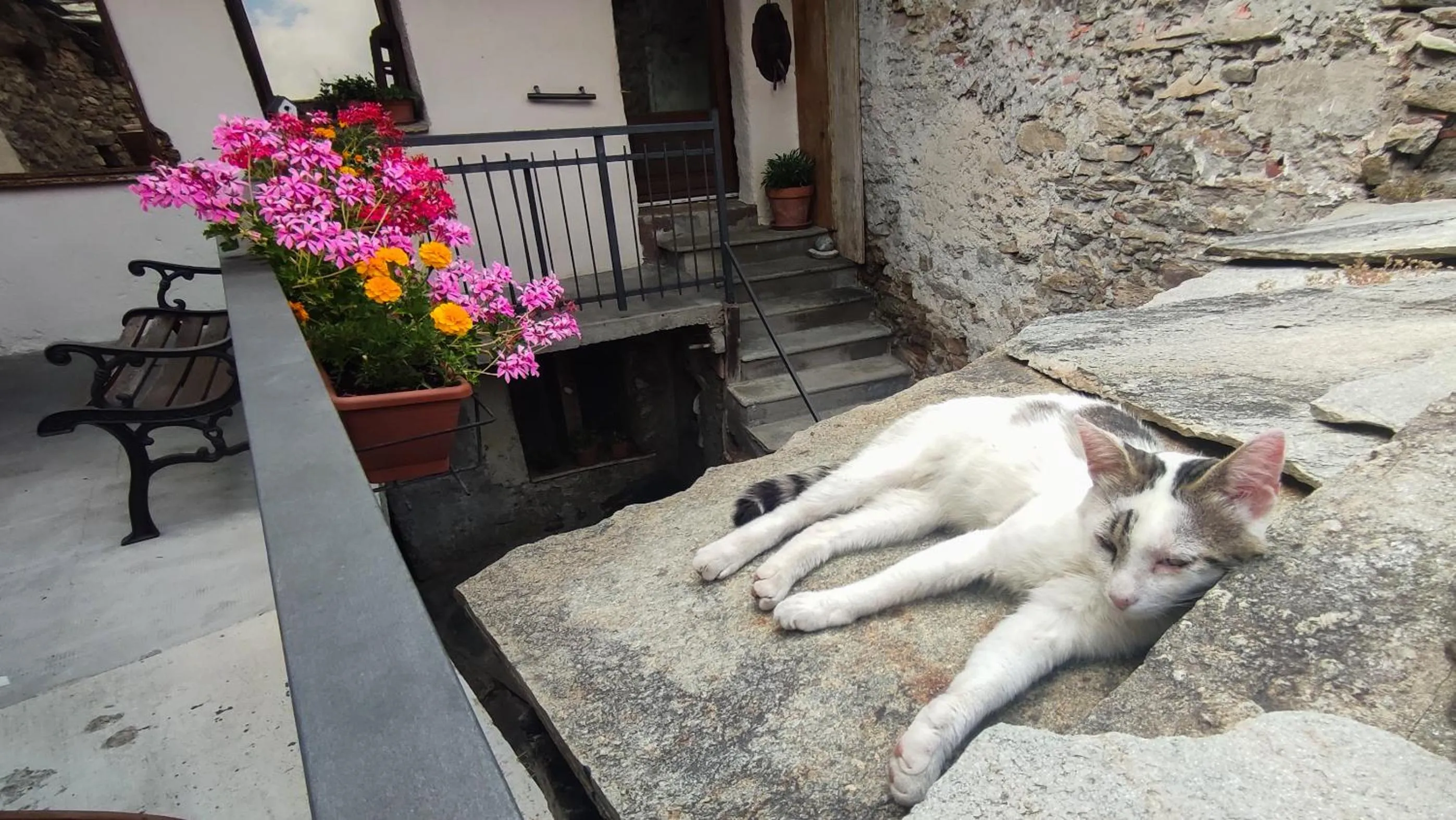 Balcony/Terrace in Medieval Hamlet Malpertus