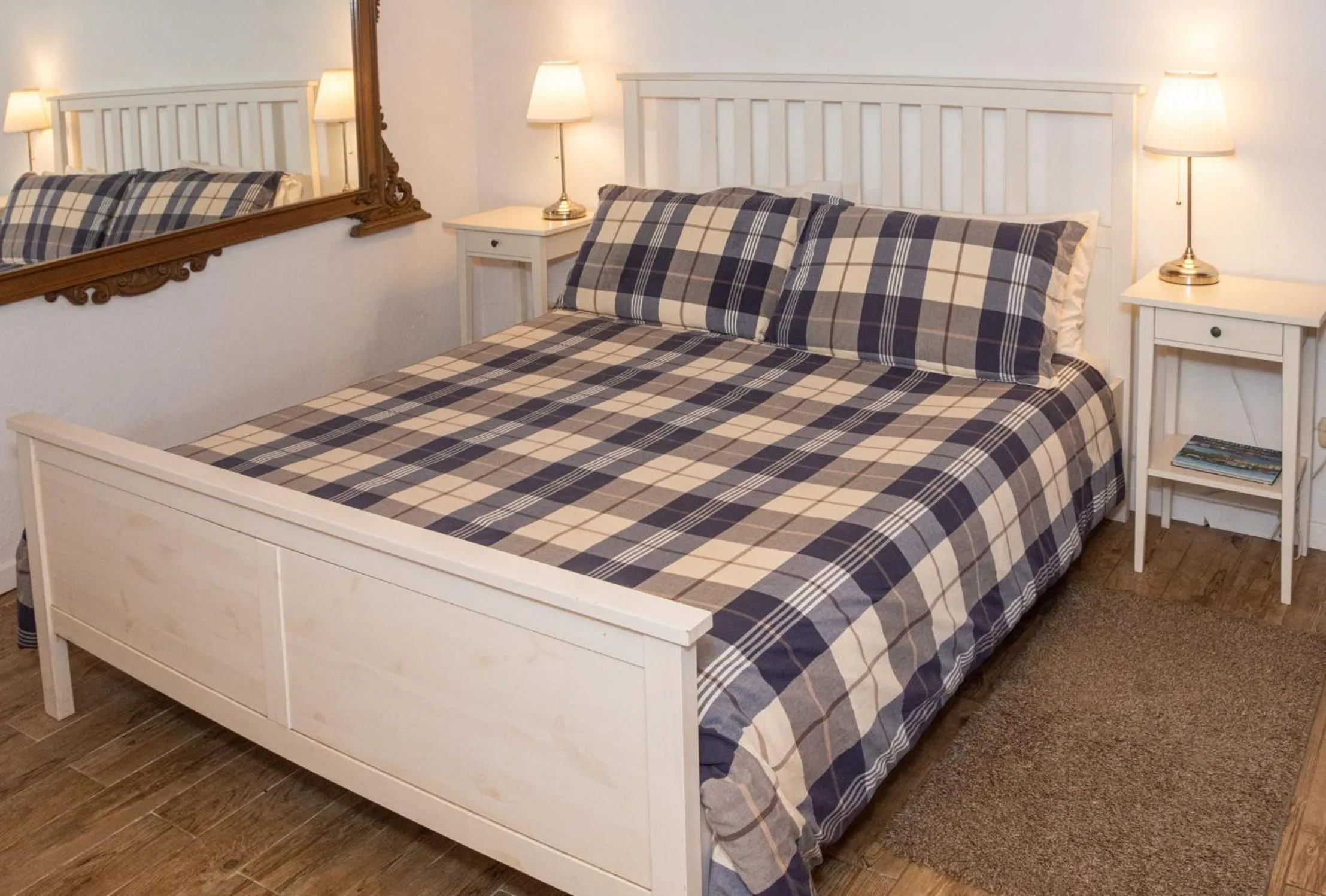 Bed in Medieval Hamlet Malpertus