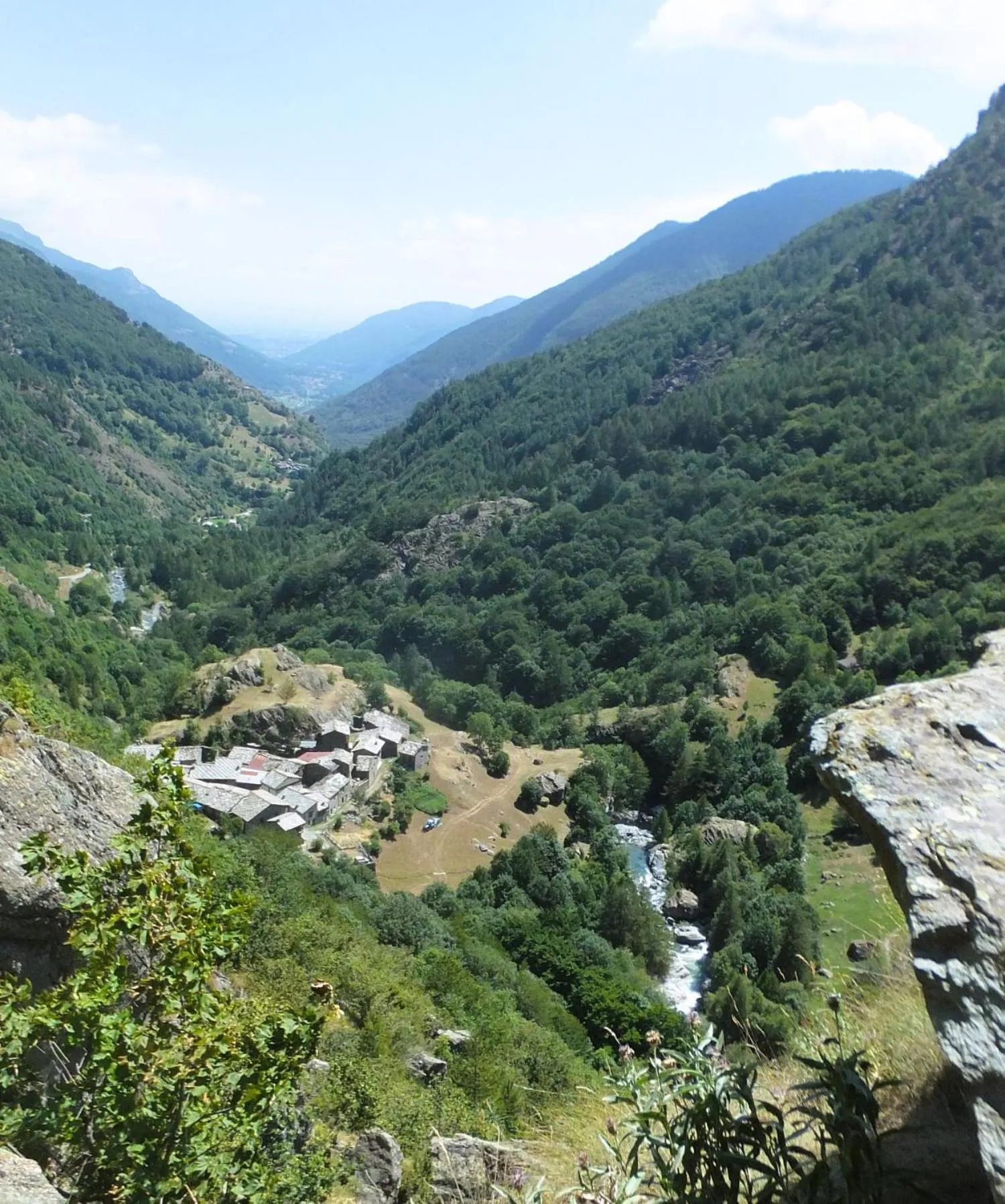 Hiking in Medieval Hamlet Malpertus