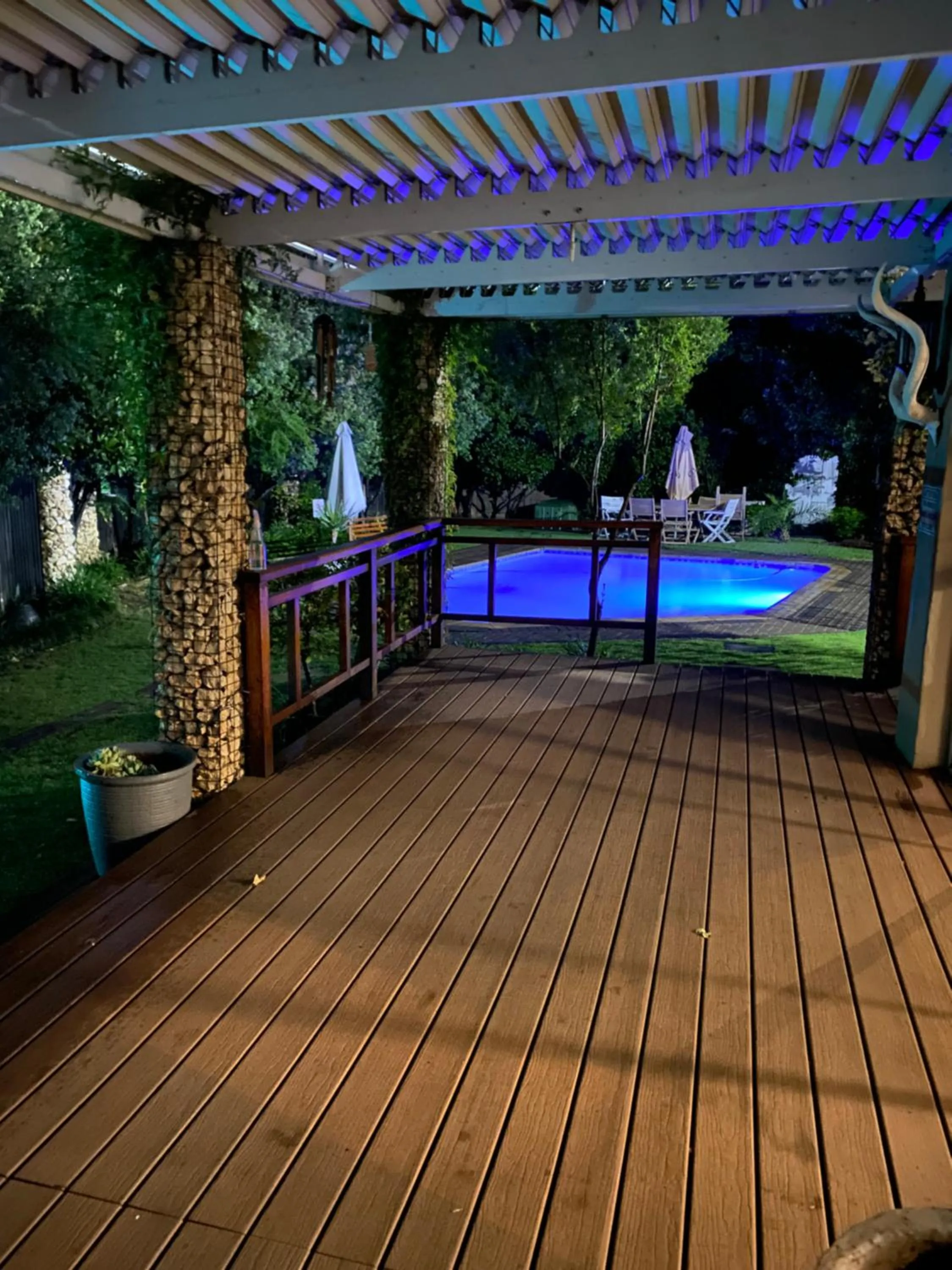 Swimming pool in Cottonwood Guesthouse Oasis