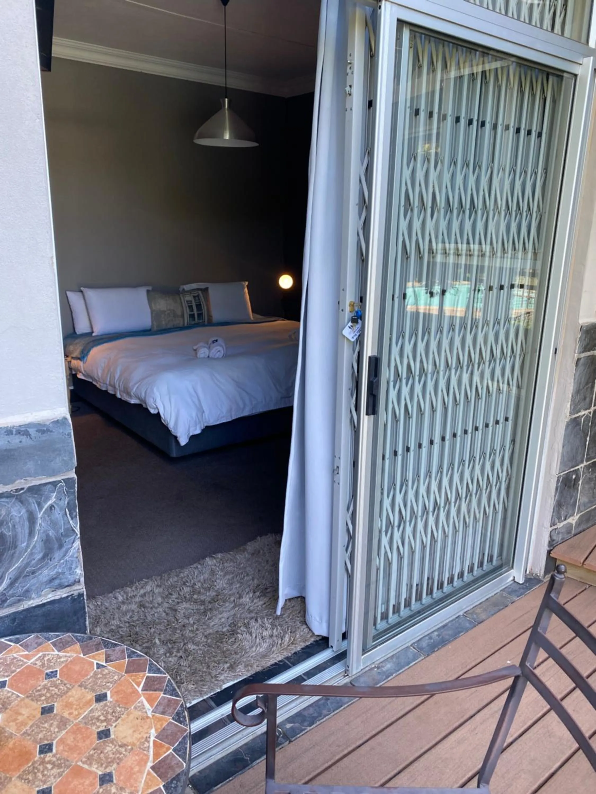 Bed in Cottonwood Guesthouse Oasis