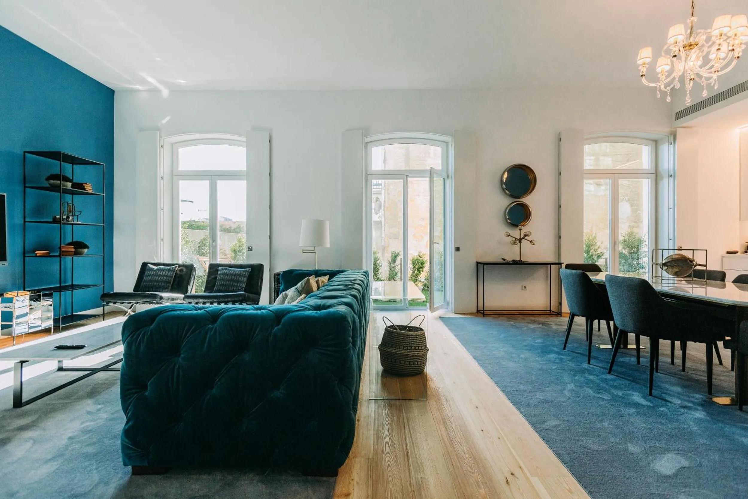 Living room in Torel Palace Lisbon