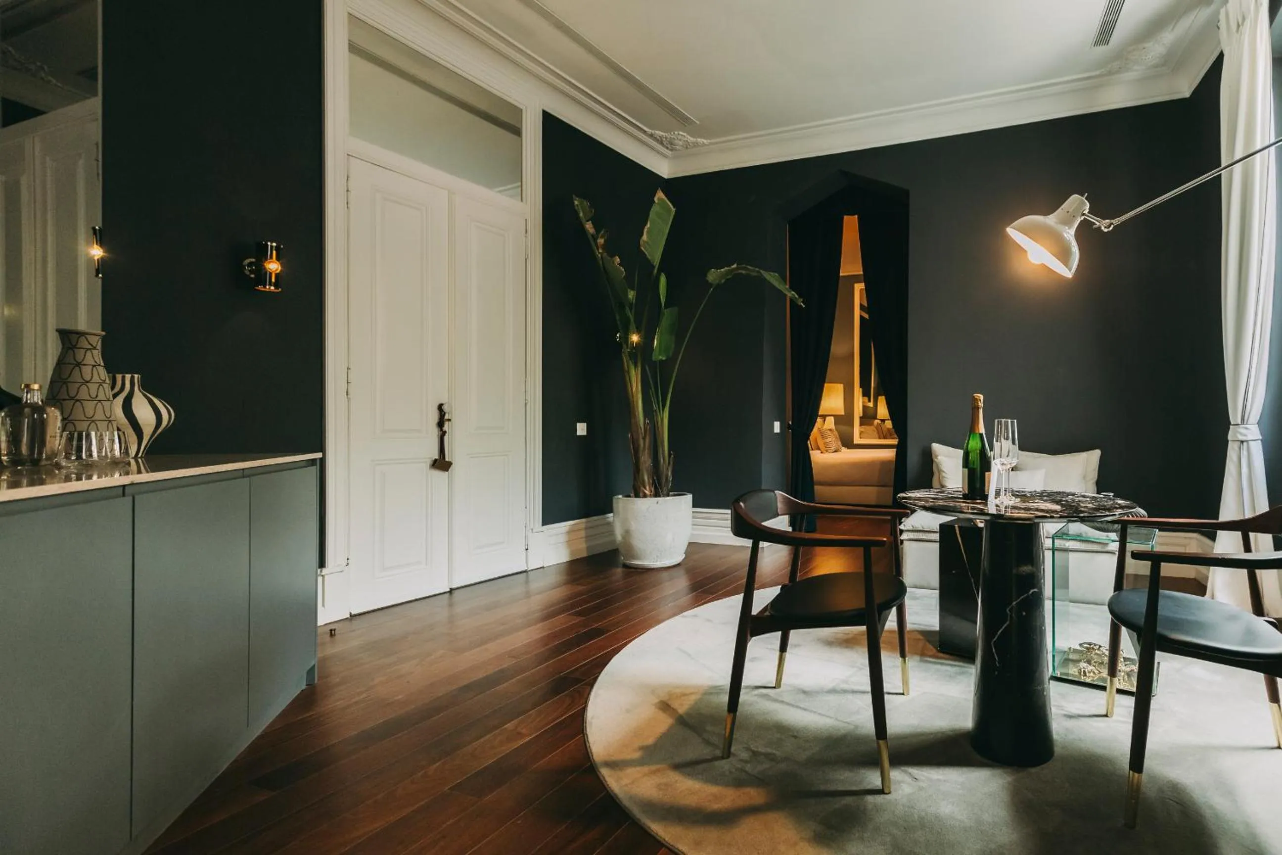 Living room in Torel Palace Lisbon