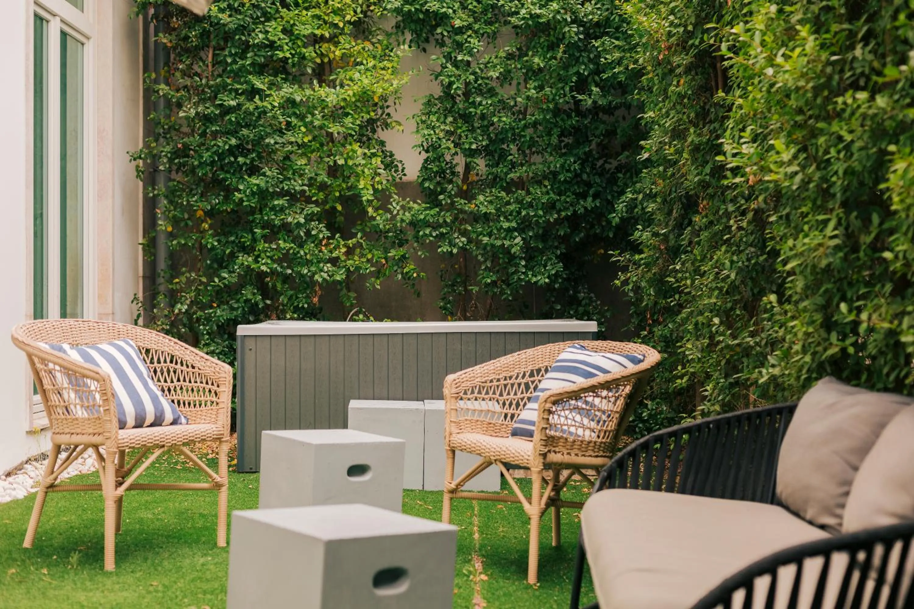 Patio in Torel Palace Lisbon