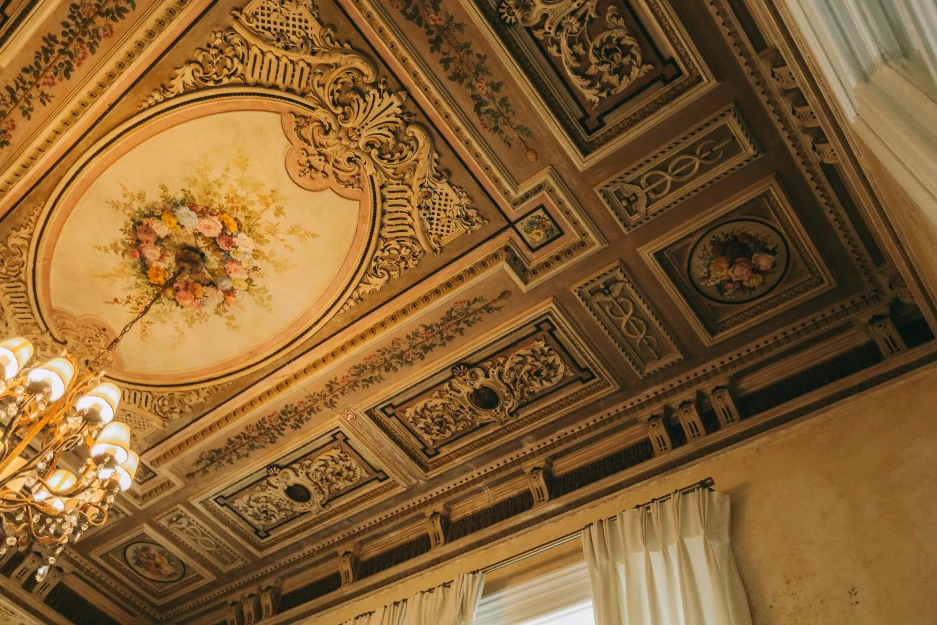 Decorative detail in Torel Palace Lisbon