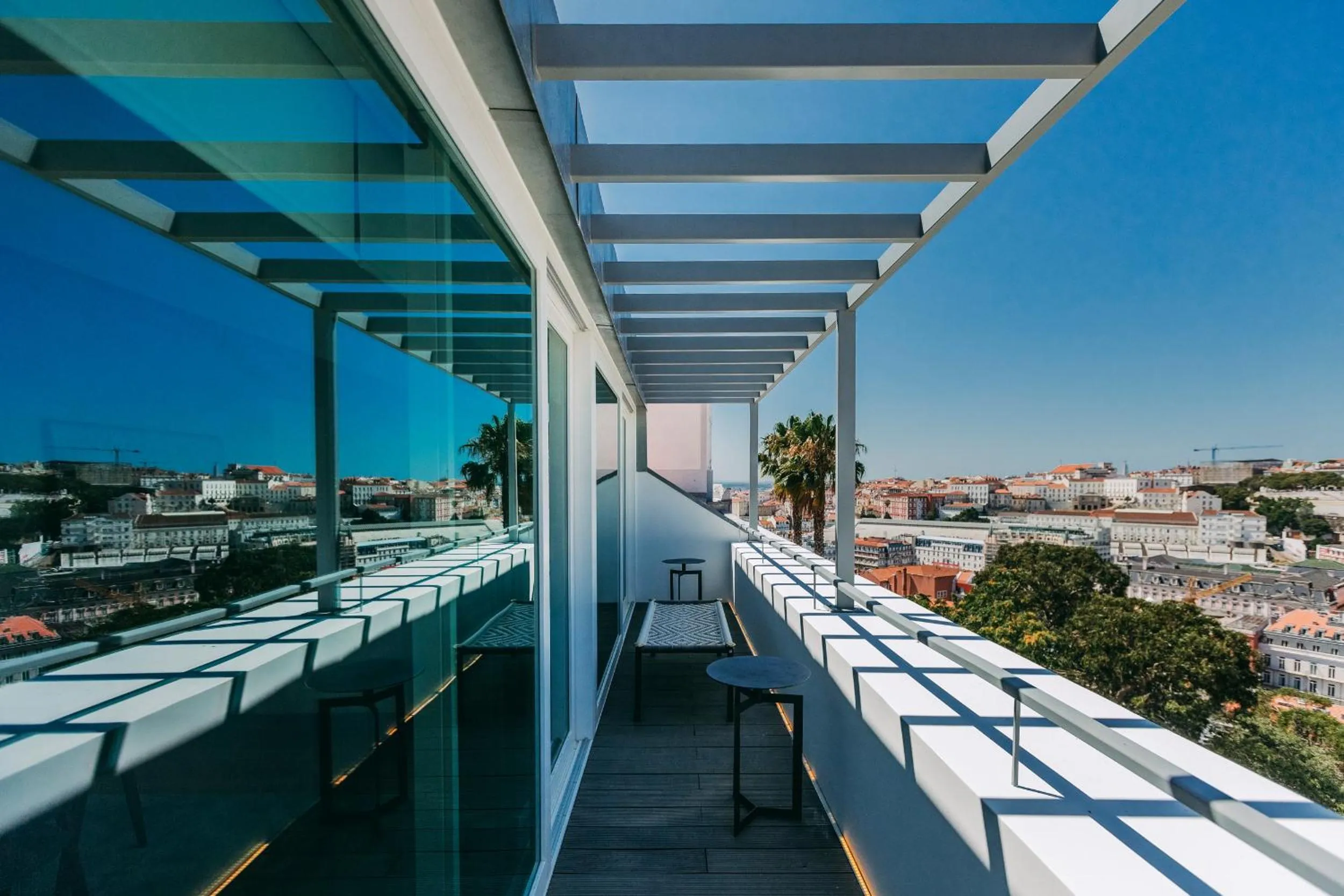 Balcony/Terrace in Torel Palace Lisbon