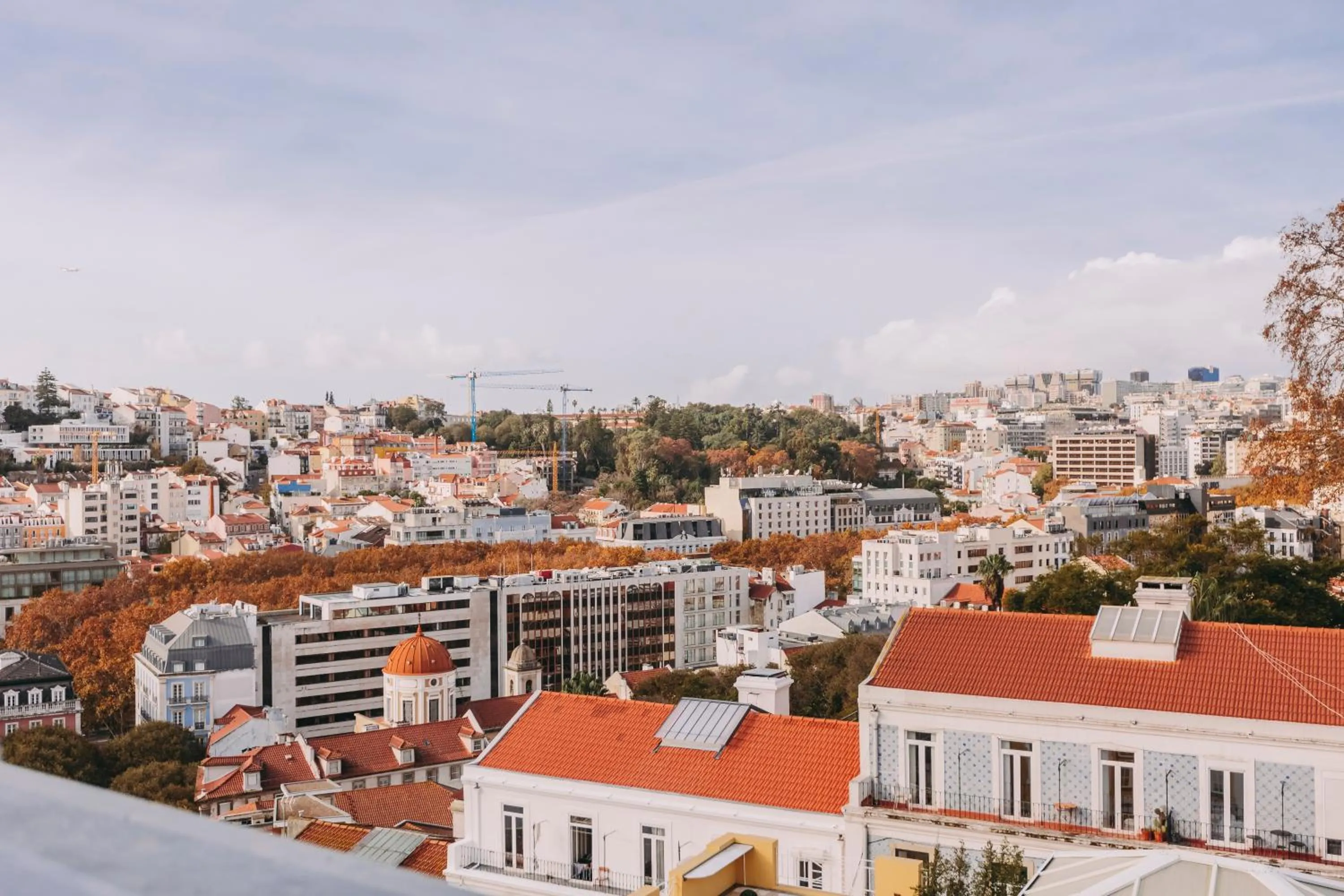 City view in Torel Palace Lisbon