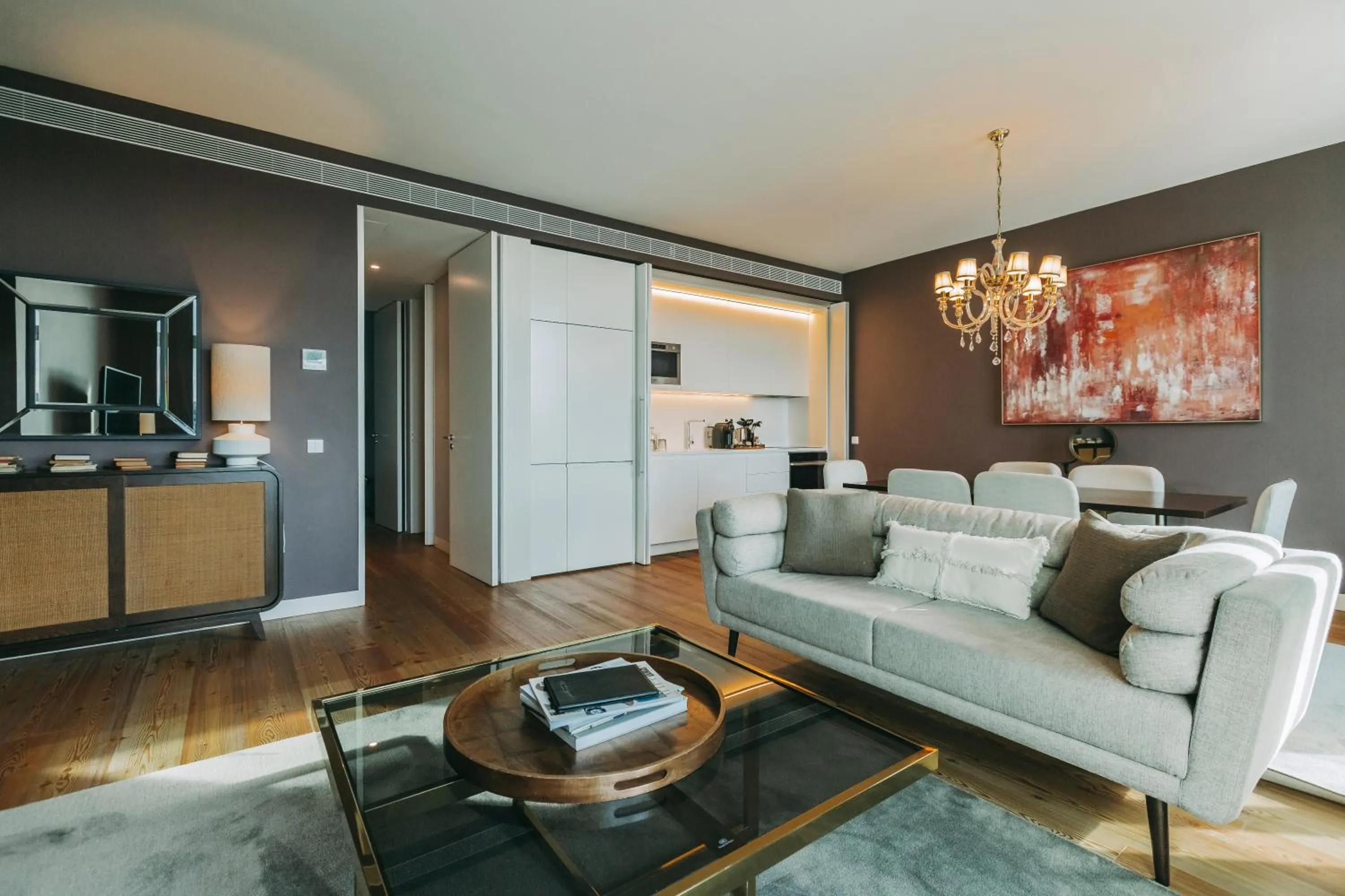 Kitchen or kitchenette in Torel Palace Lisbon