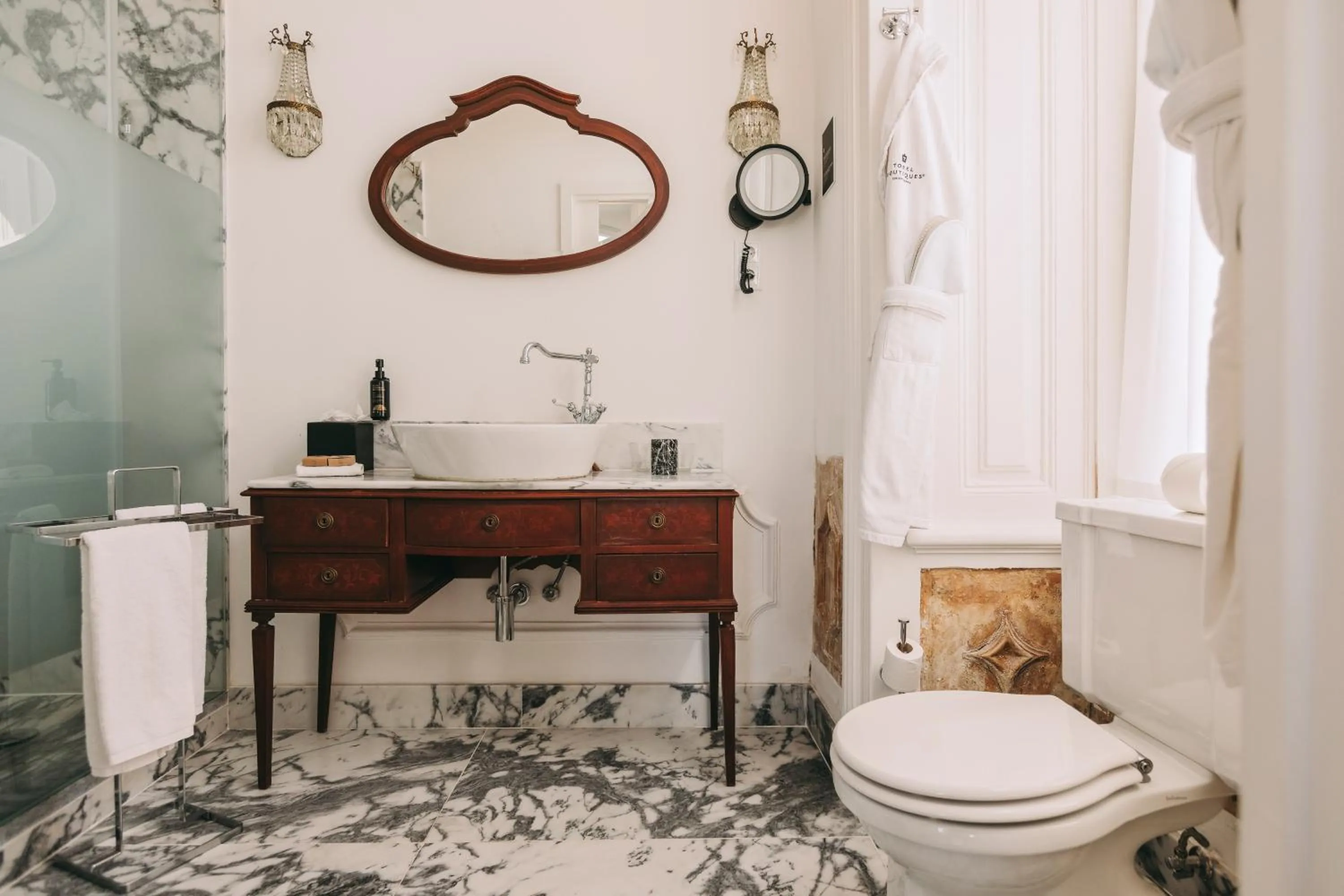 Bathroom in Torel Palace Lisbon