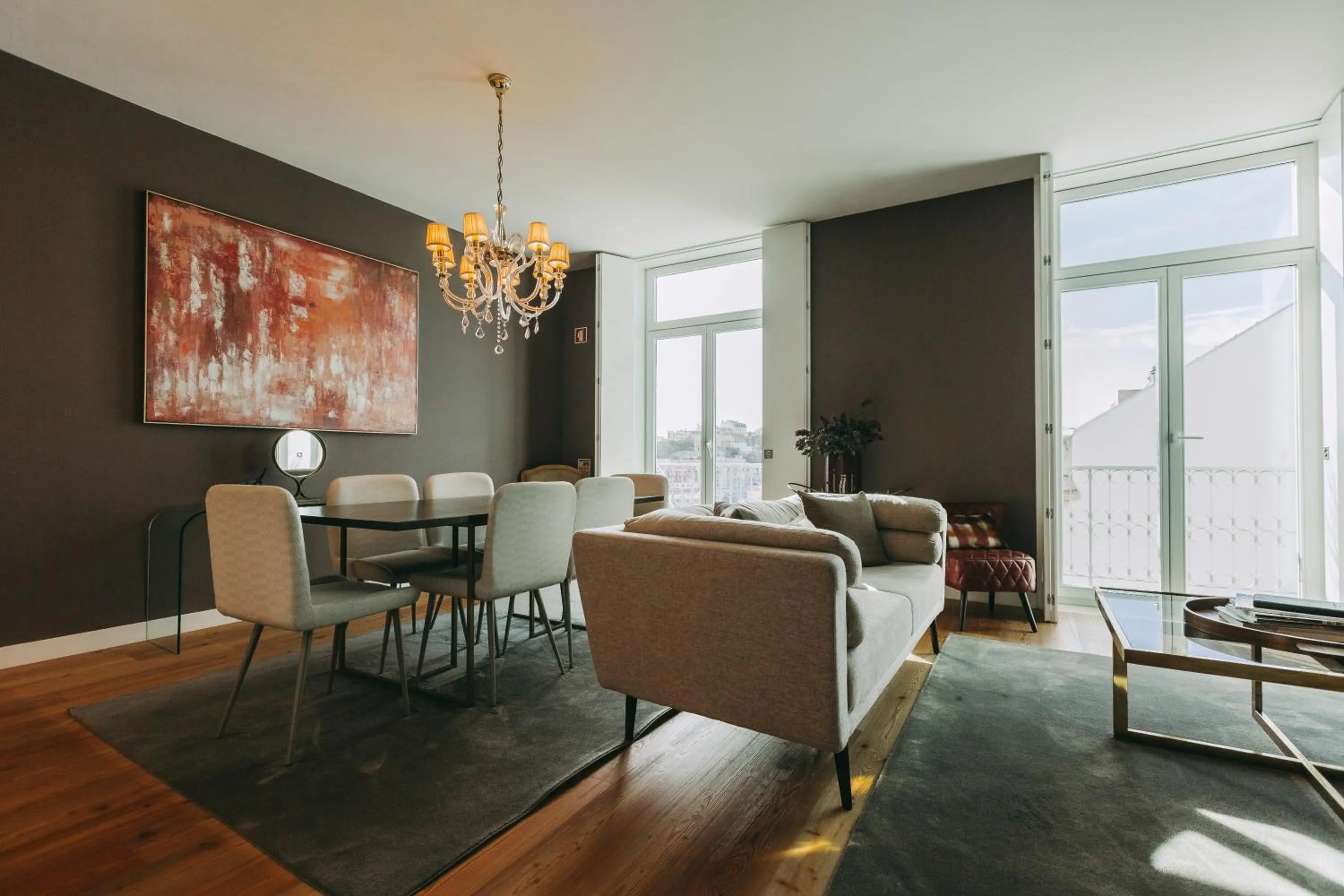 Living room in Torel Palace Lisbon