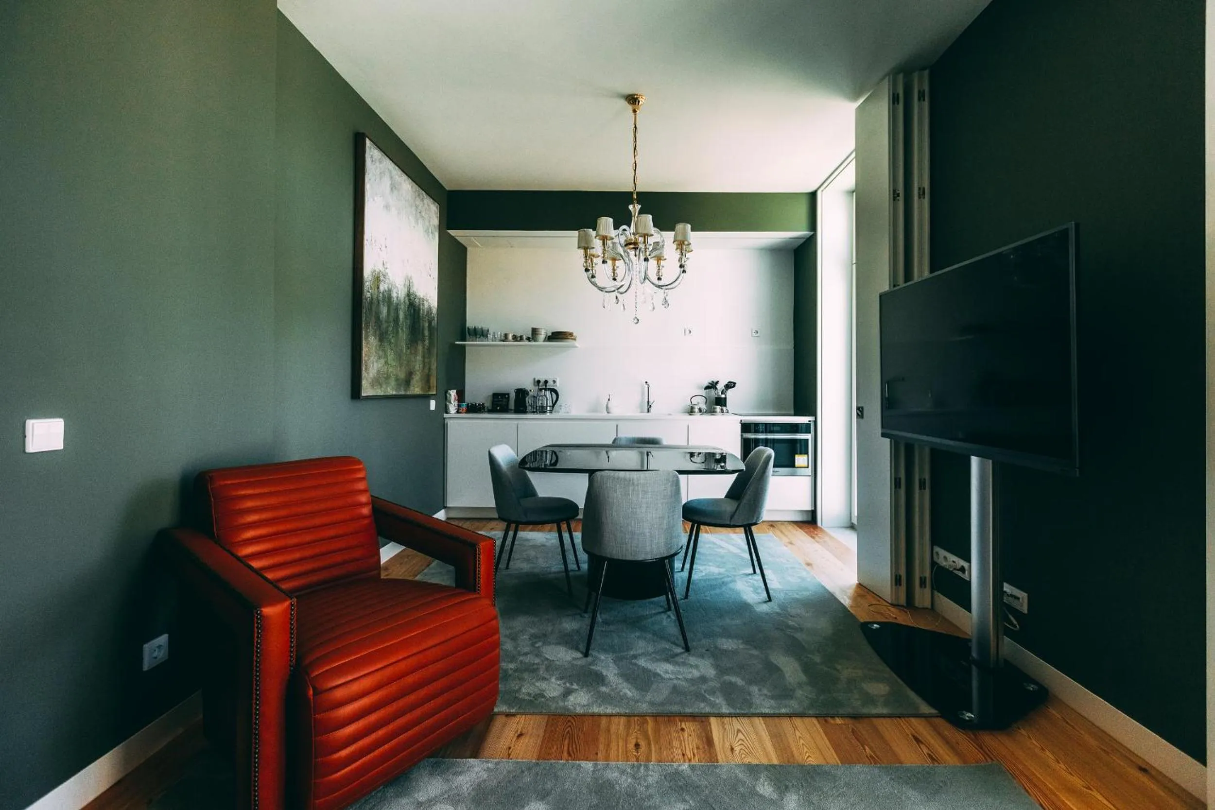 Living room in Torel Palace Lisbon