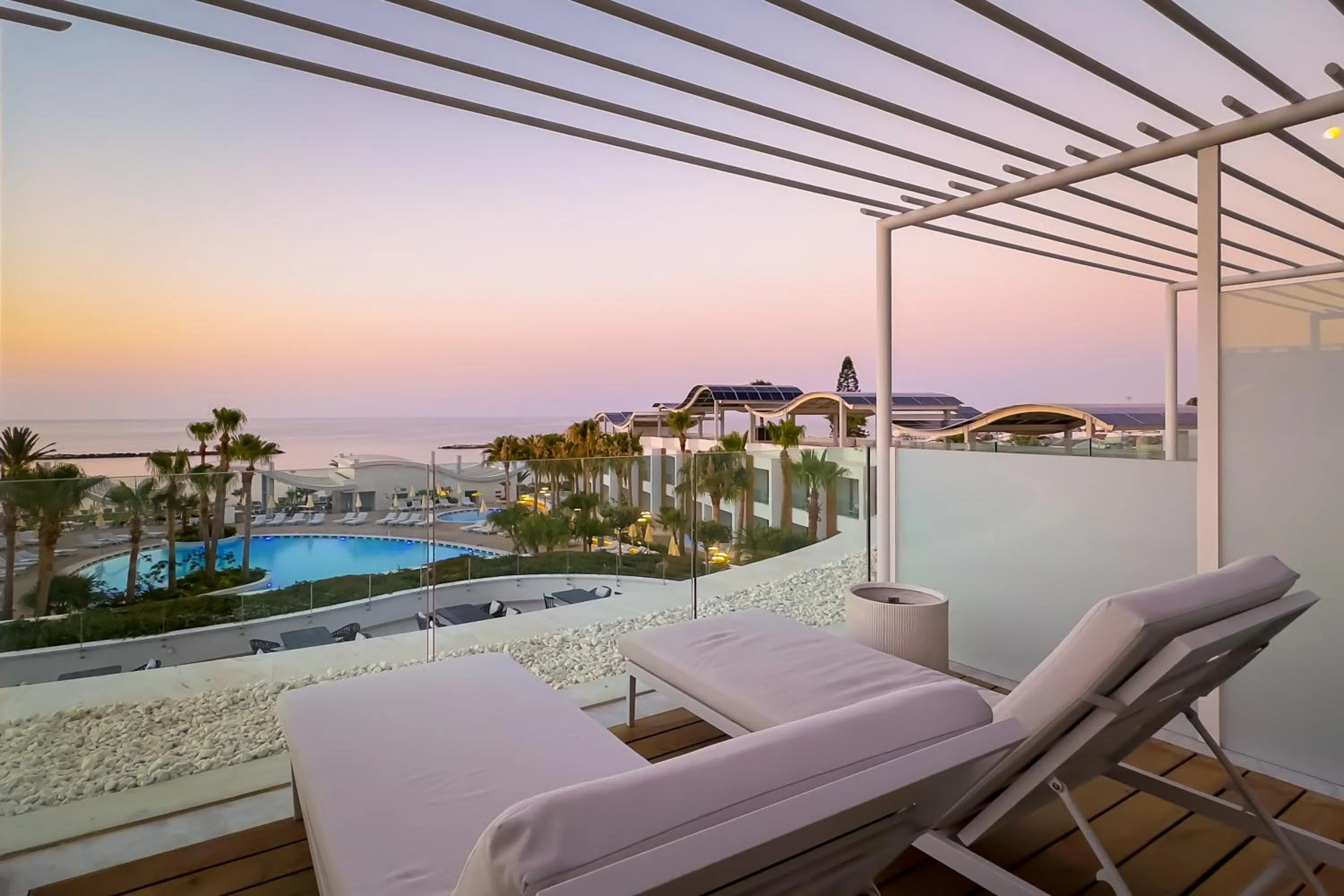 Sea view in Radisson Beach Resort Larnaca