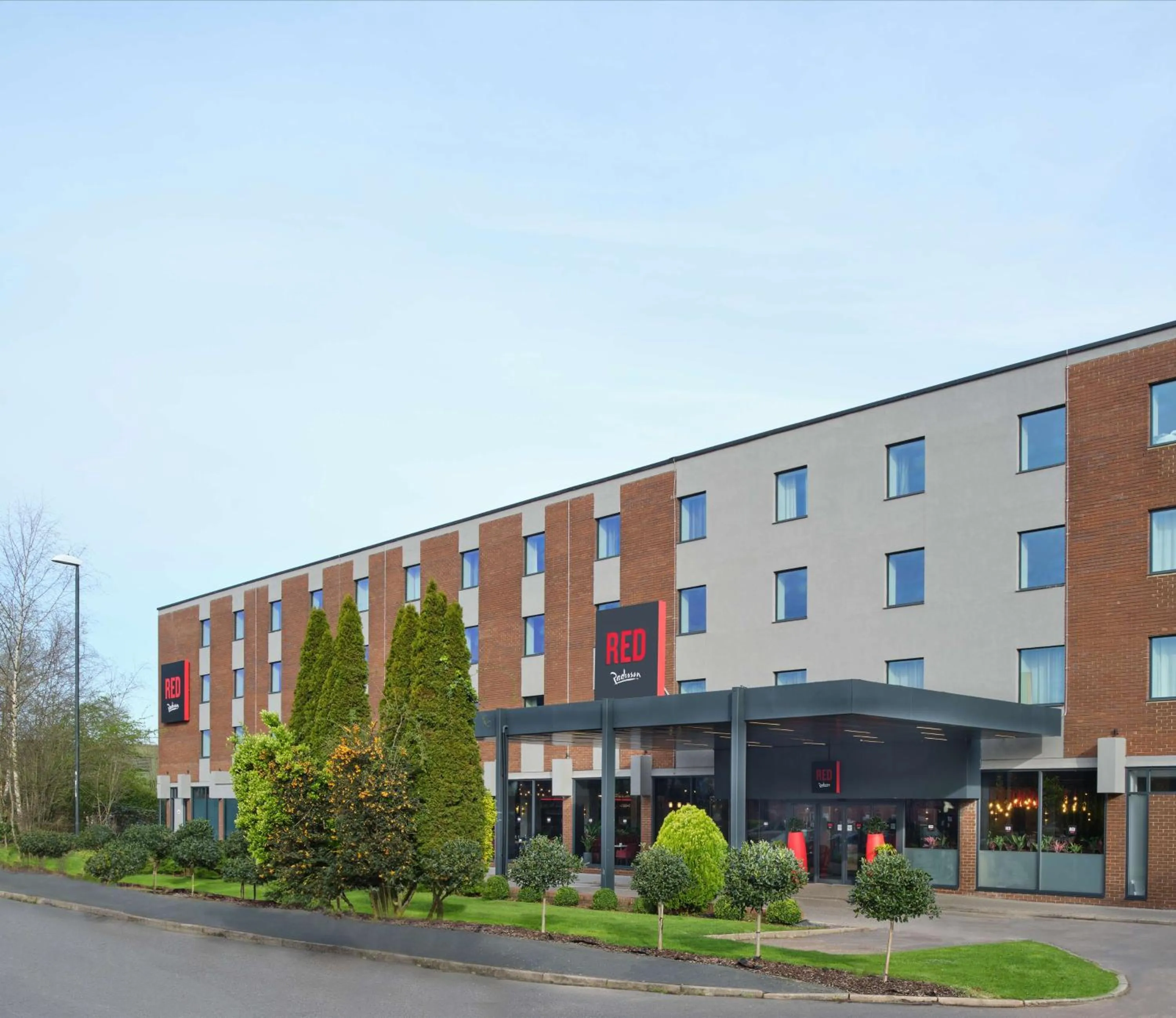 Property building in Radisson RED London Gatwick Airport
