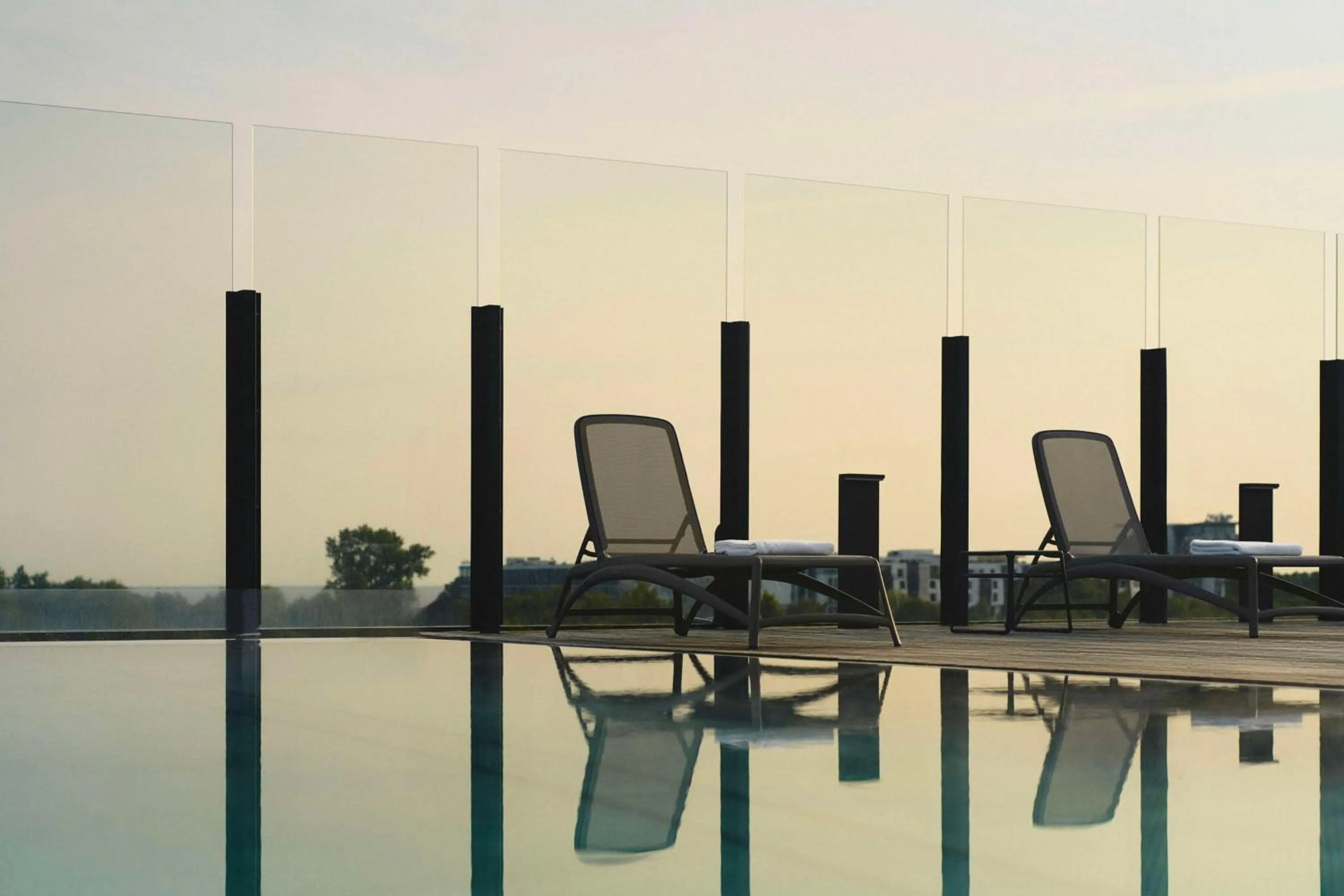 Pool view in Radisson Resort Kołobrzeg