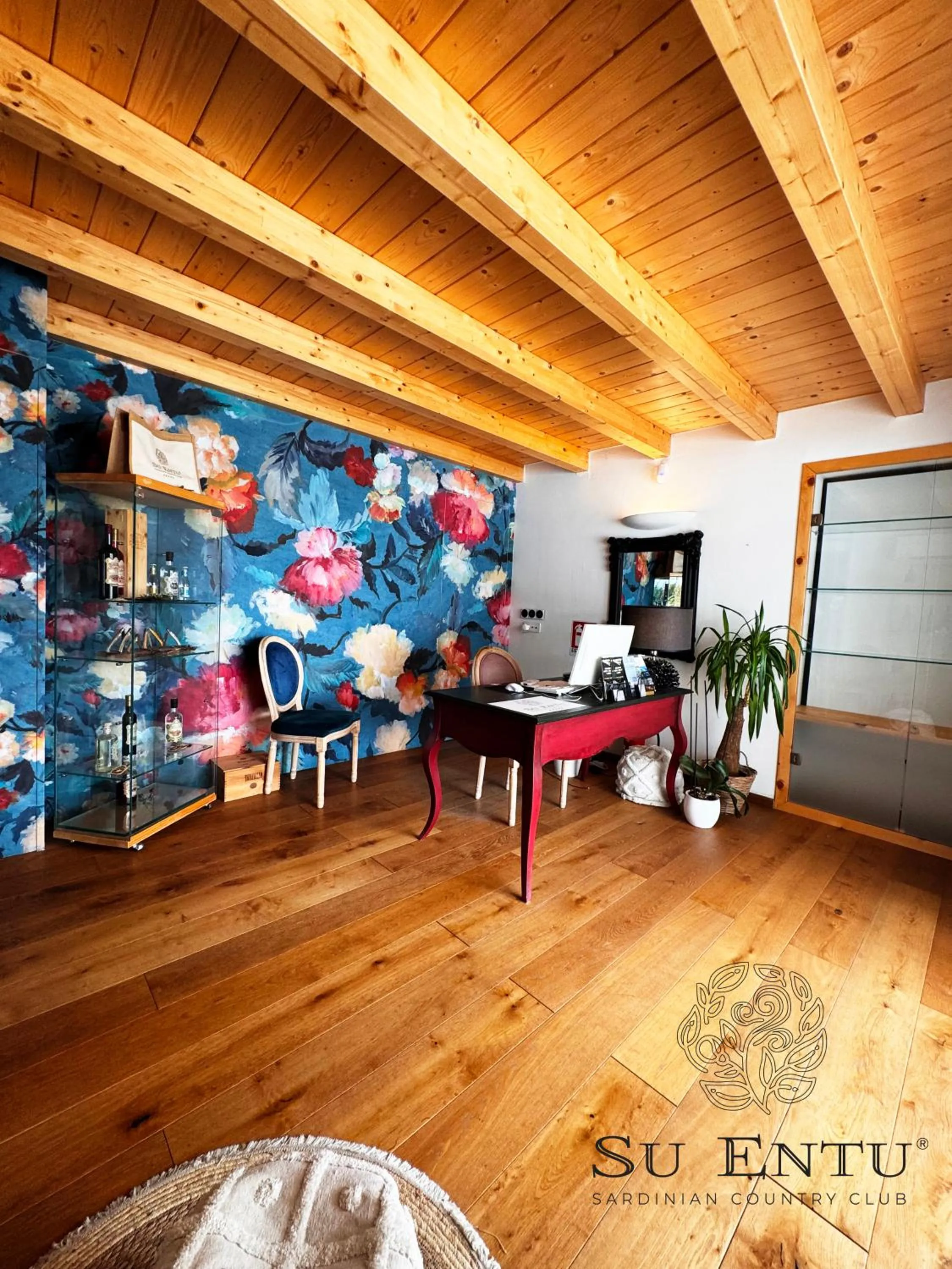 Lobby or reception in Su Entu Sardinian Country Club