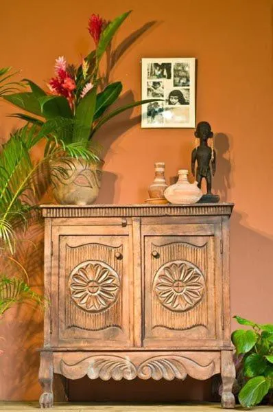Decorative detail in Hacienda La Isla Lodge