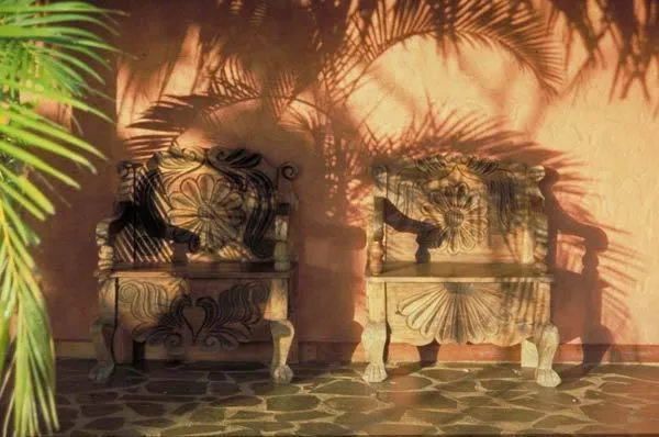 Decorative detail in Hacienda La Isla Lodge