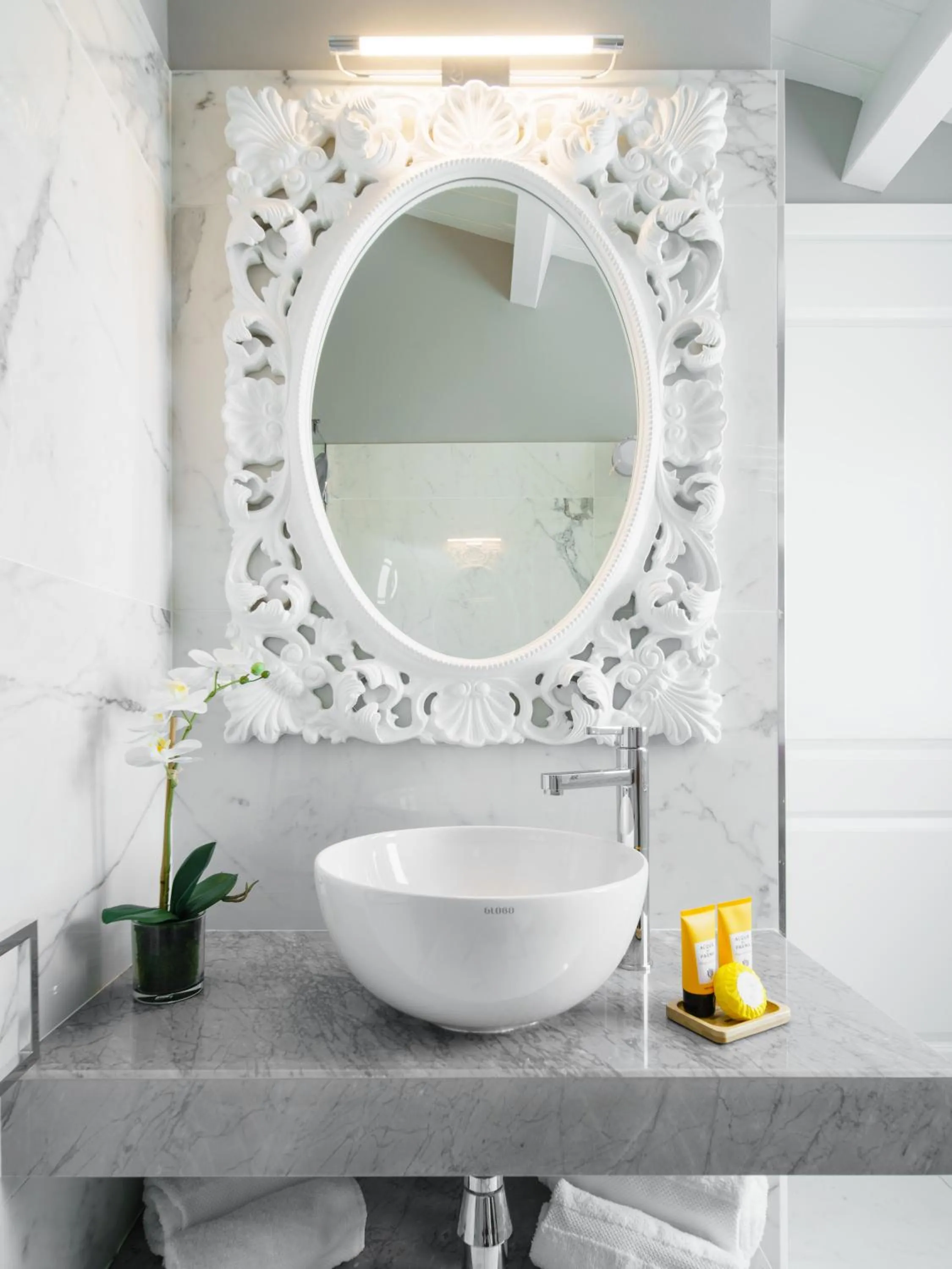 Bathroom in Boutique Hotel Carlo Felice