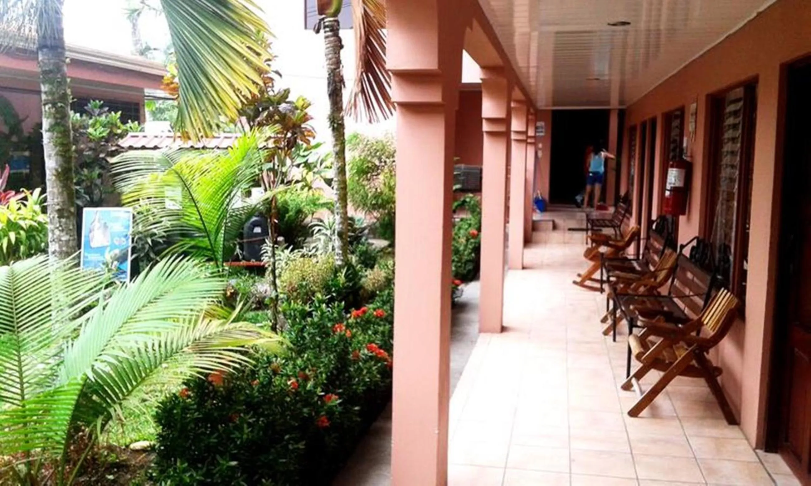 Balcony/Terrace in Hotel La Choza Inn