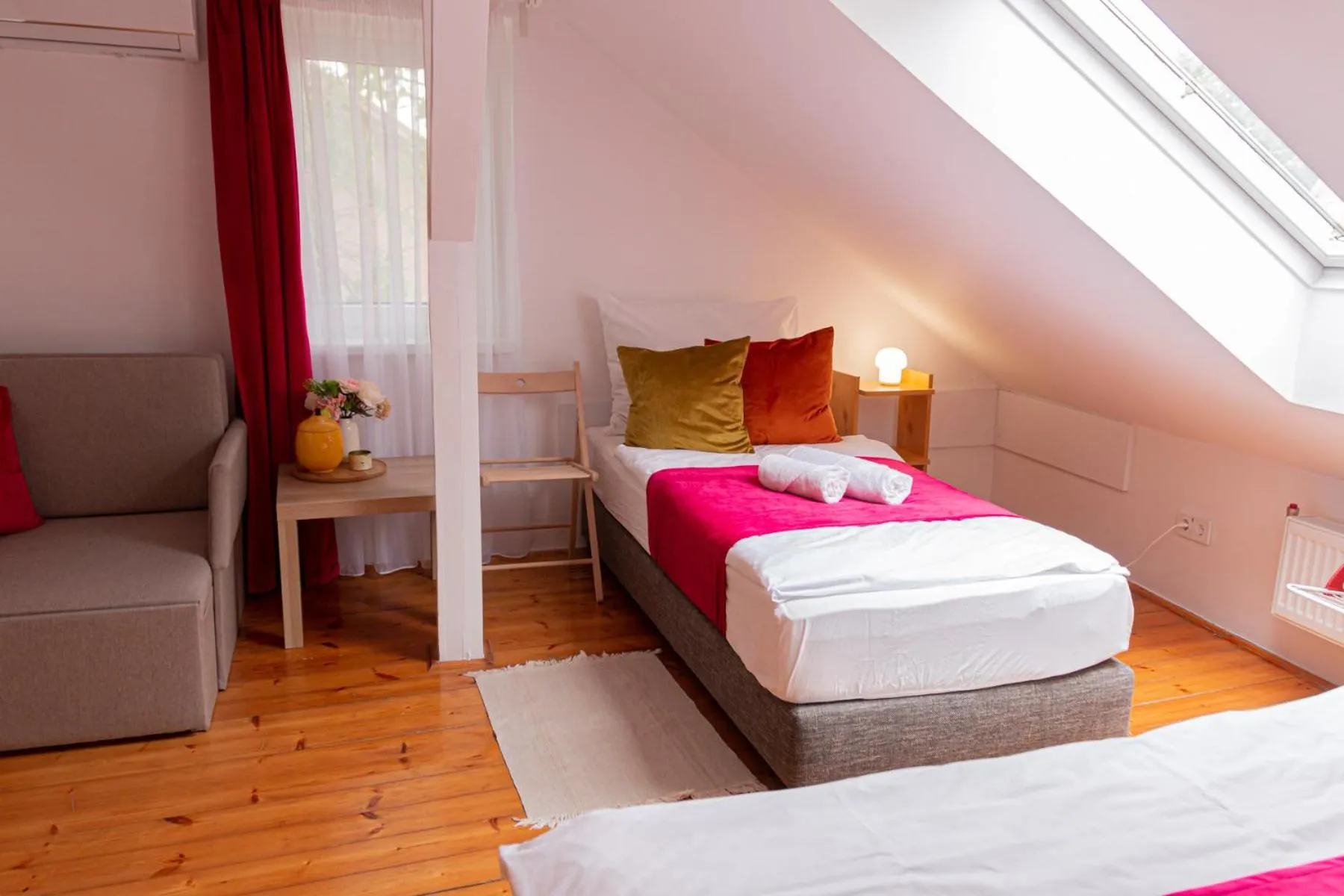 Bed in Hagyma Panzió Makó