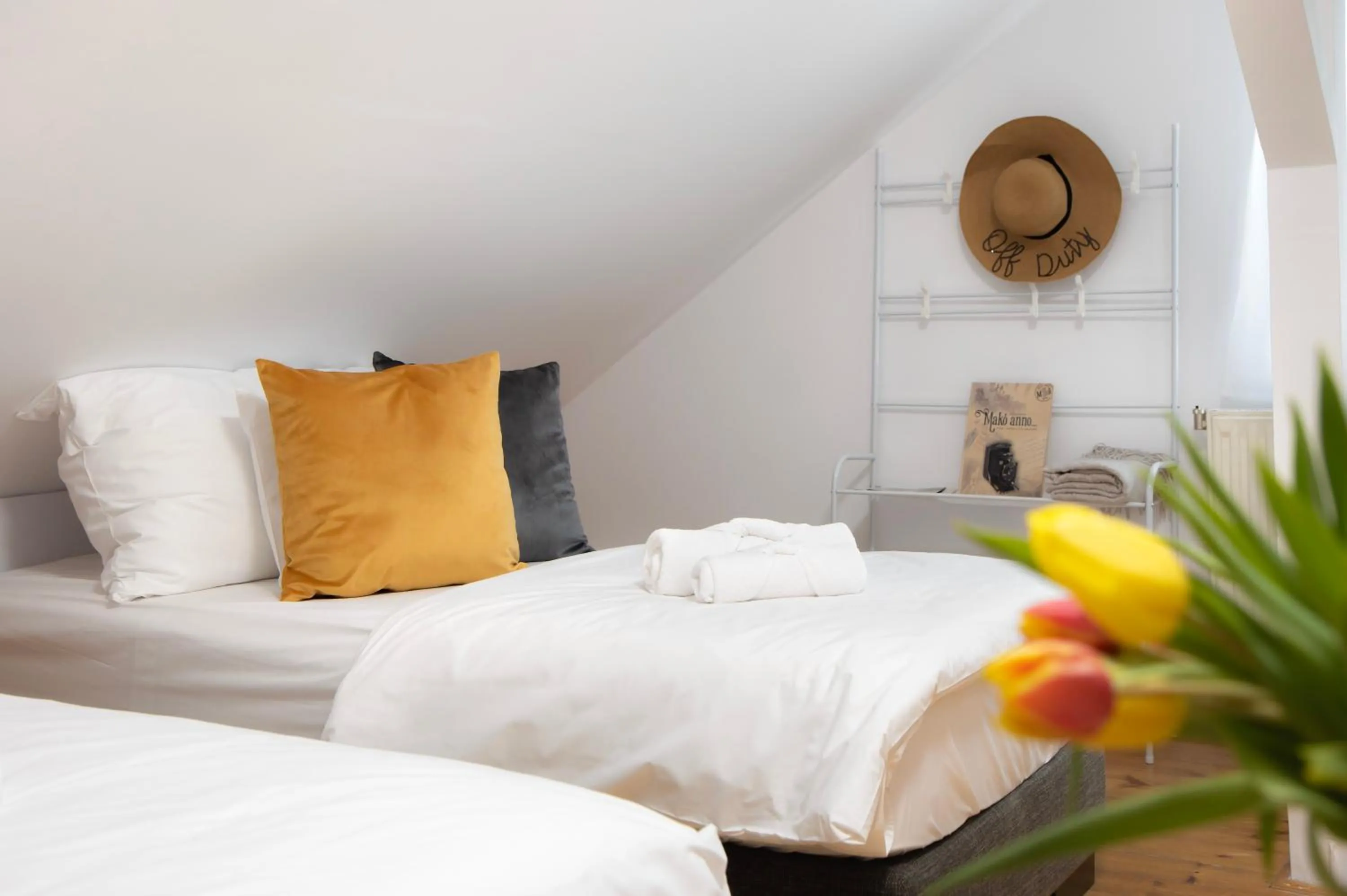 Bed in Hagyma Panzió Makó