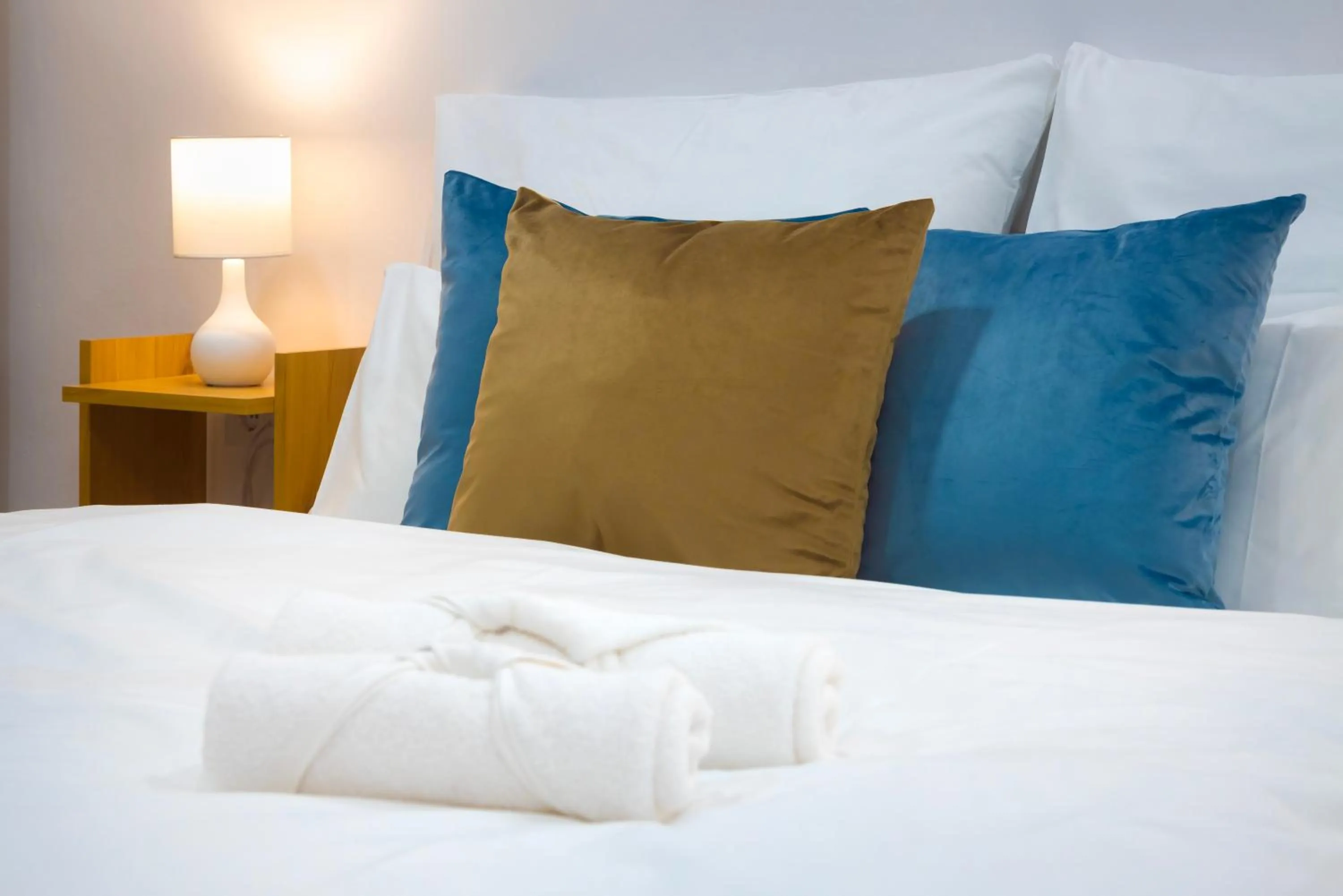 Bed in Hagyma Panzió Makó