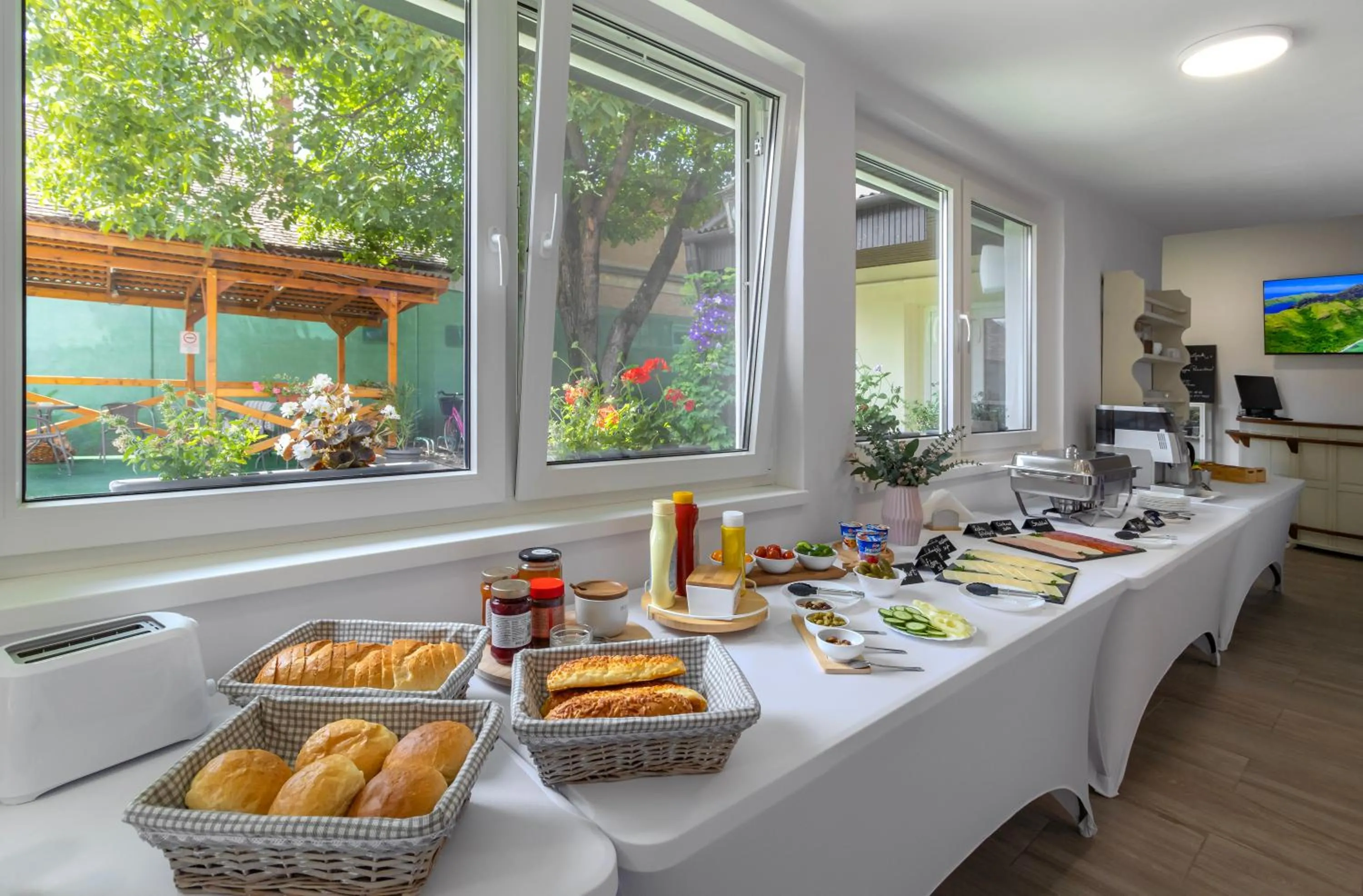 Breakfast in Hagyma Panzió Makó