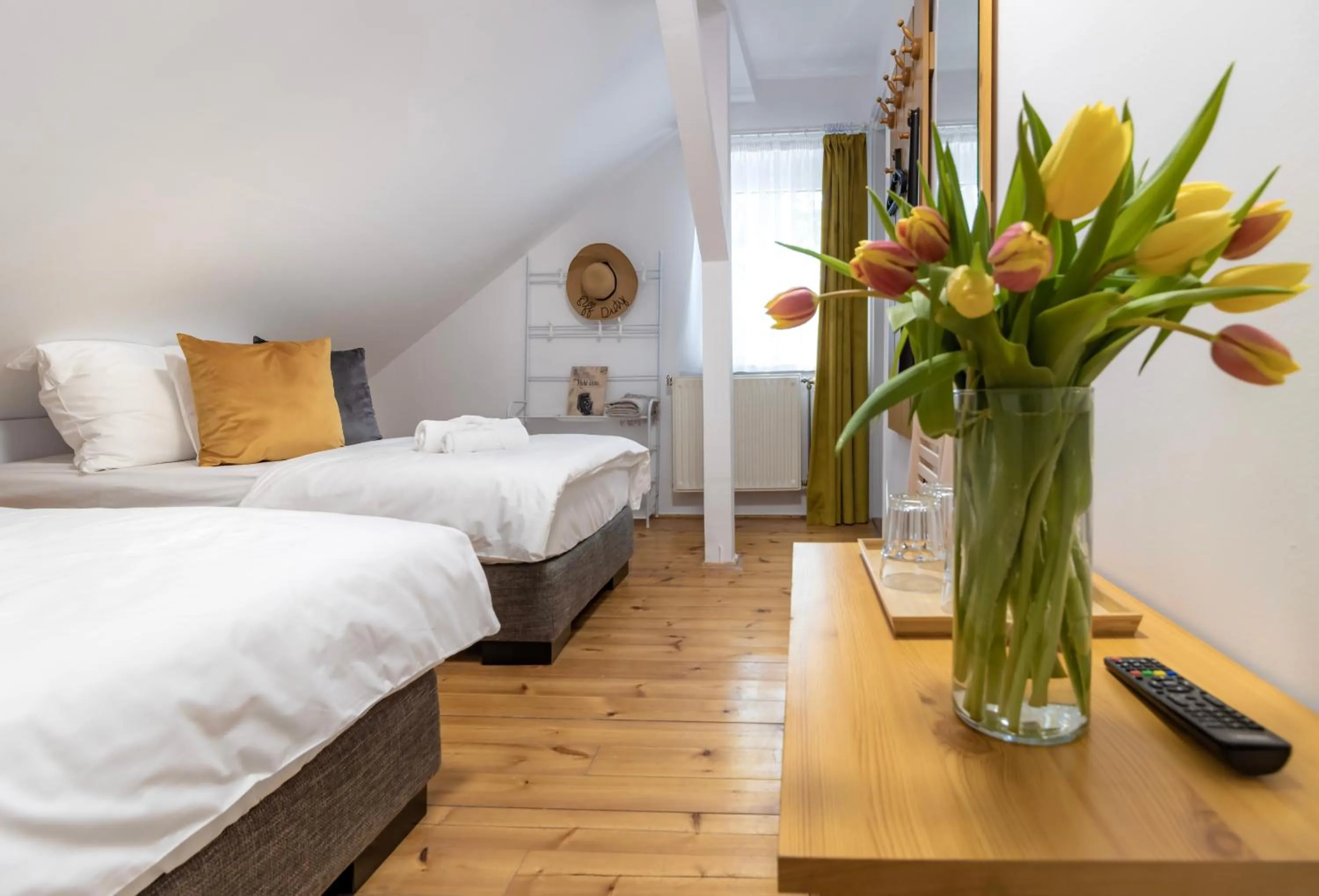 Bed in Hagyma Panzió Makó