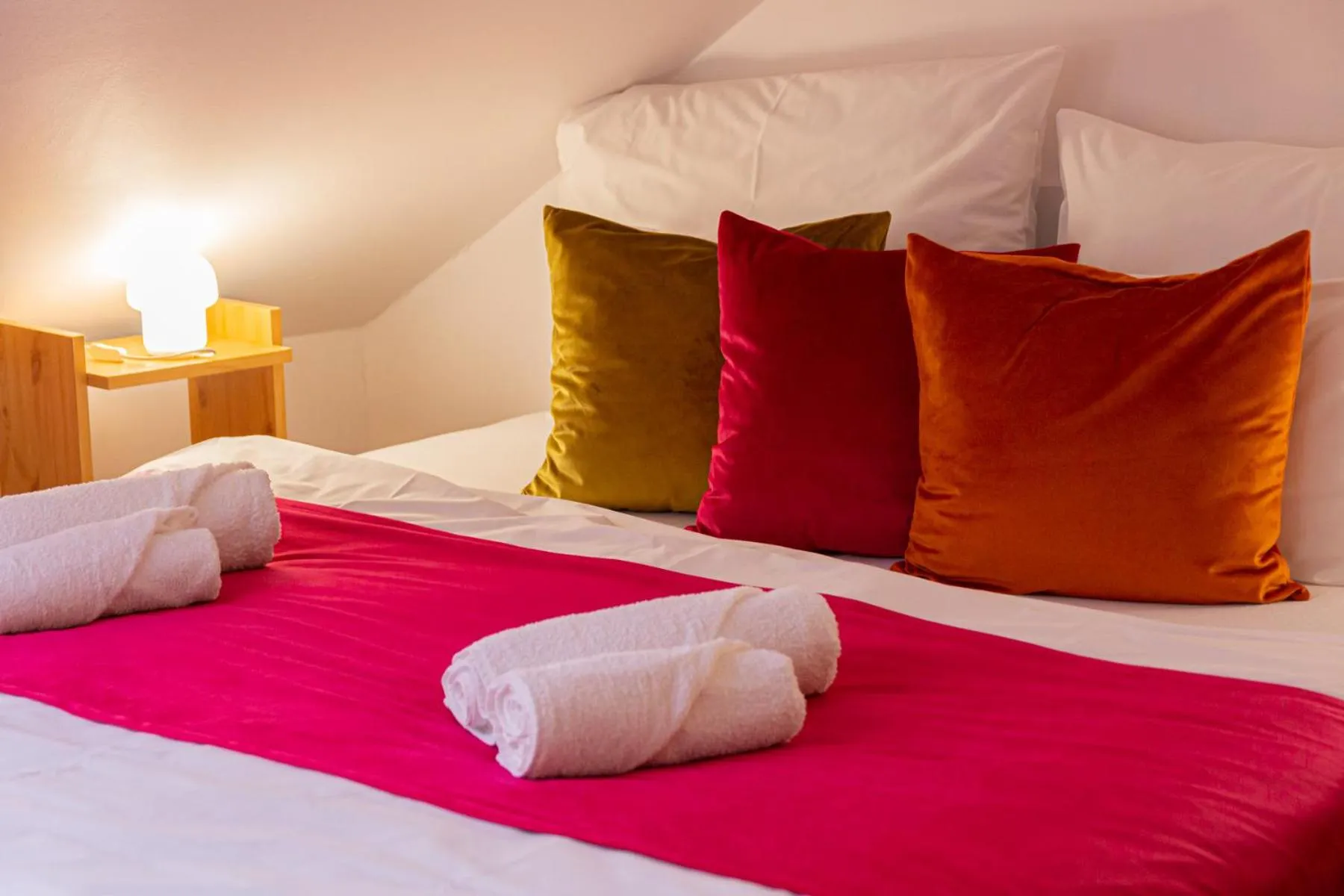 Bed in Hagyma Panzió Makó