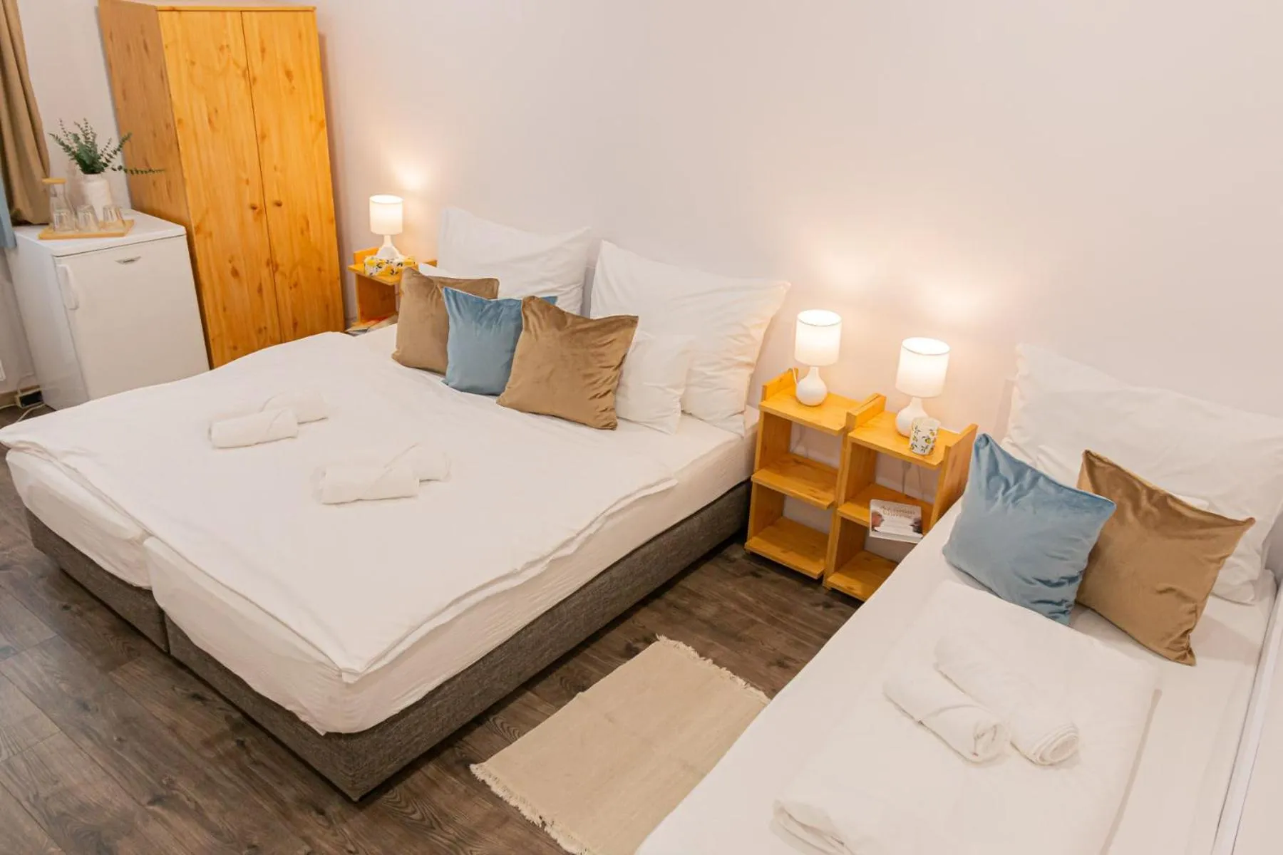 Bed in Hagyma Panzió Makó