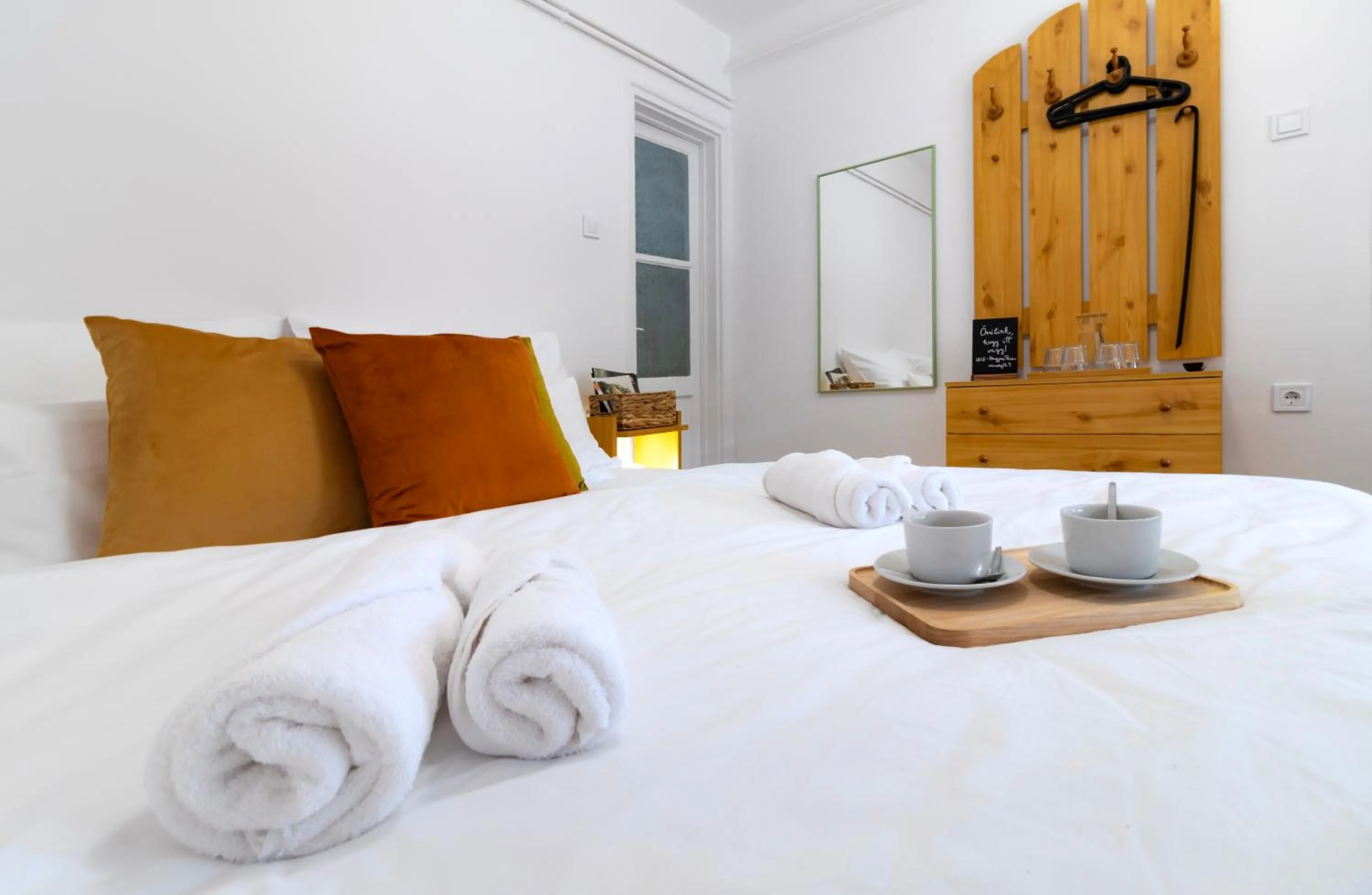 Bed in Hagyma Panzió Makó