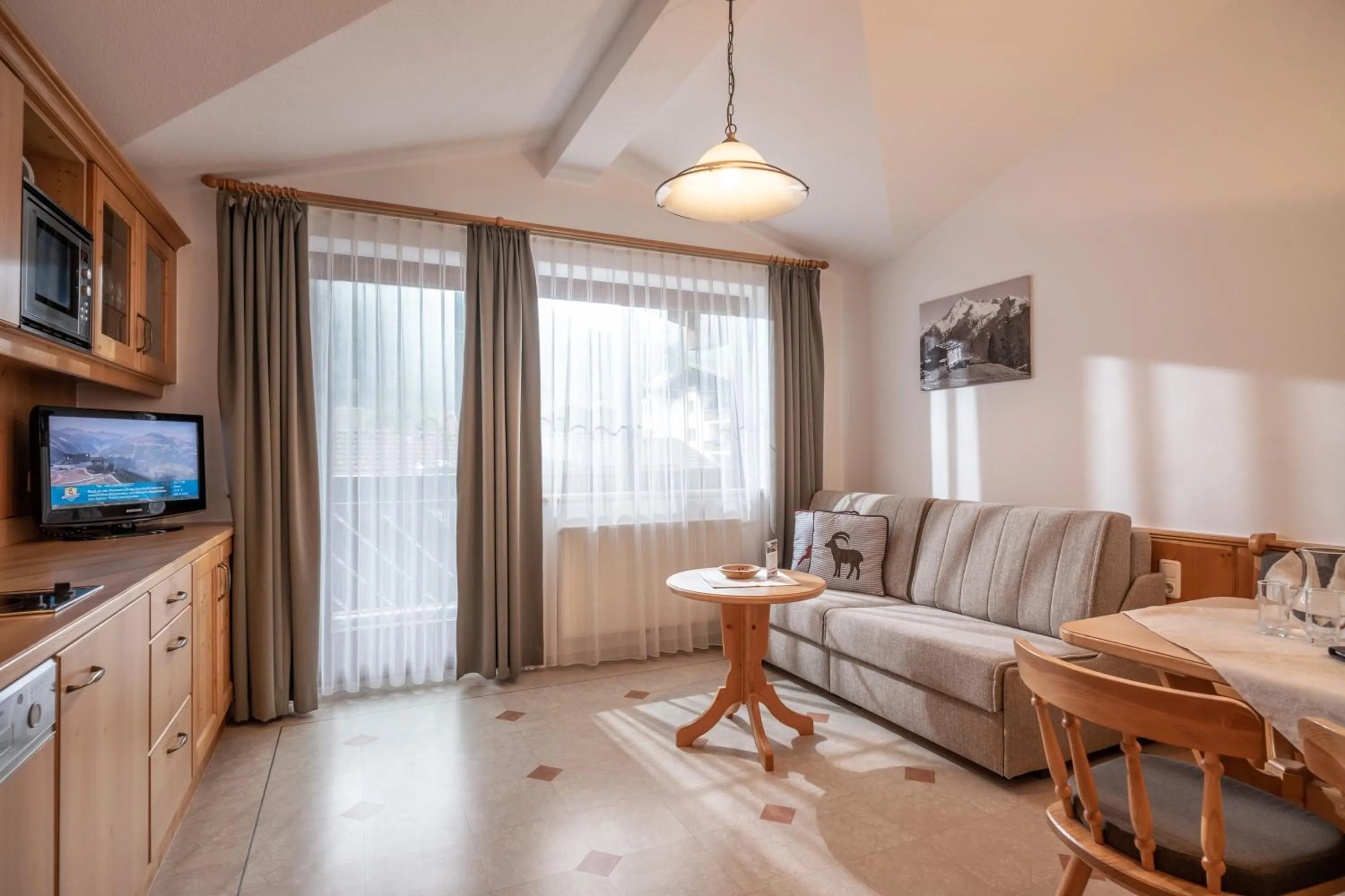 Living room in Apparthotel Ederfeld