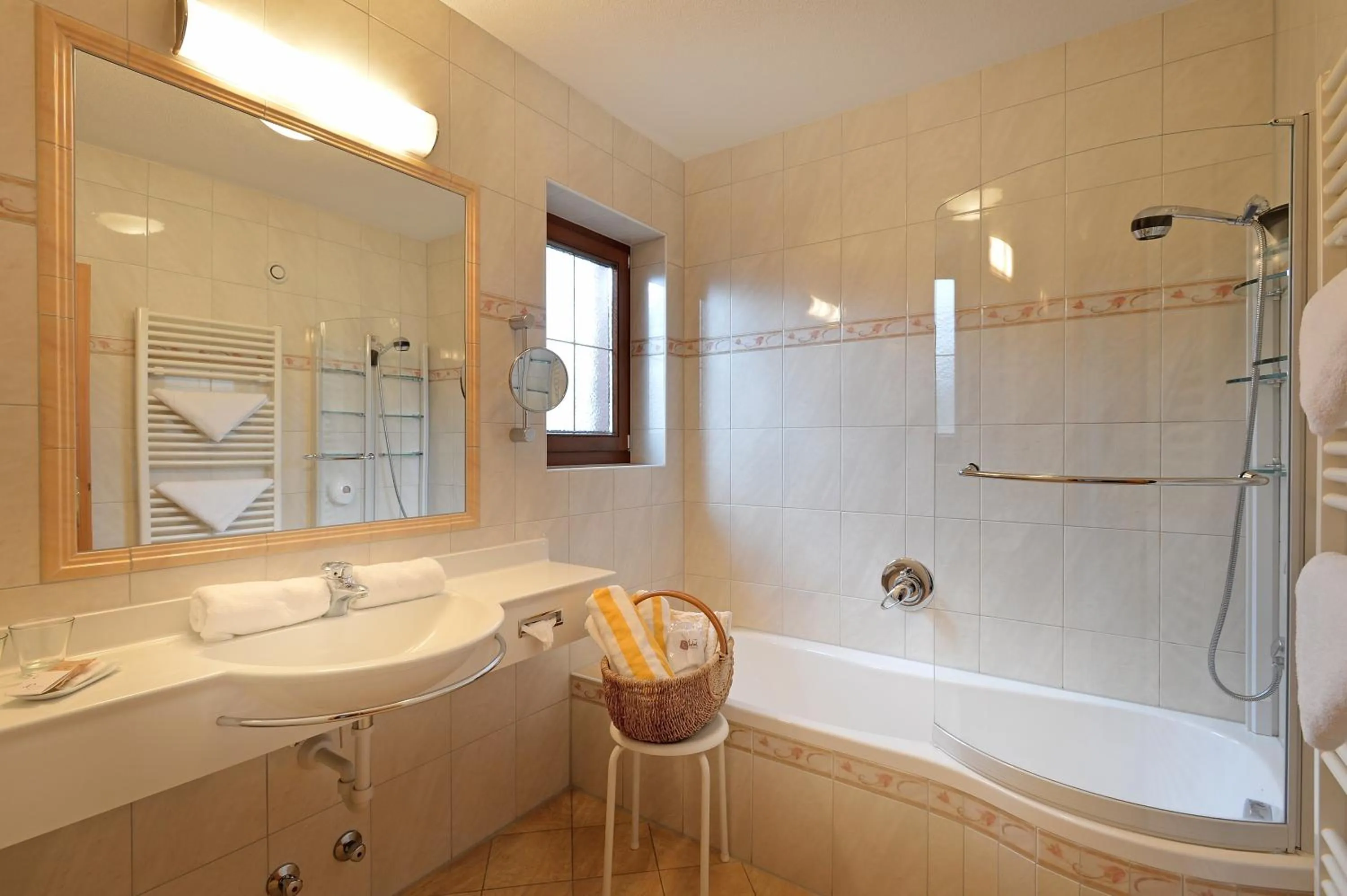 Shower in Apparthotel Ederfeld