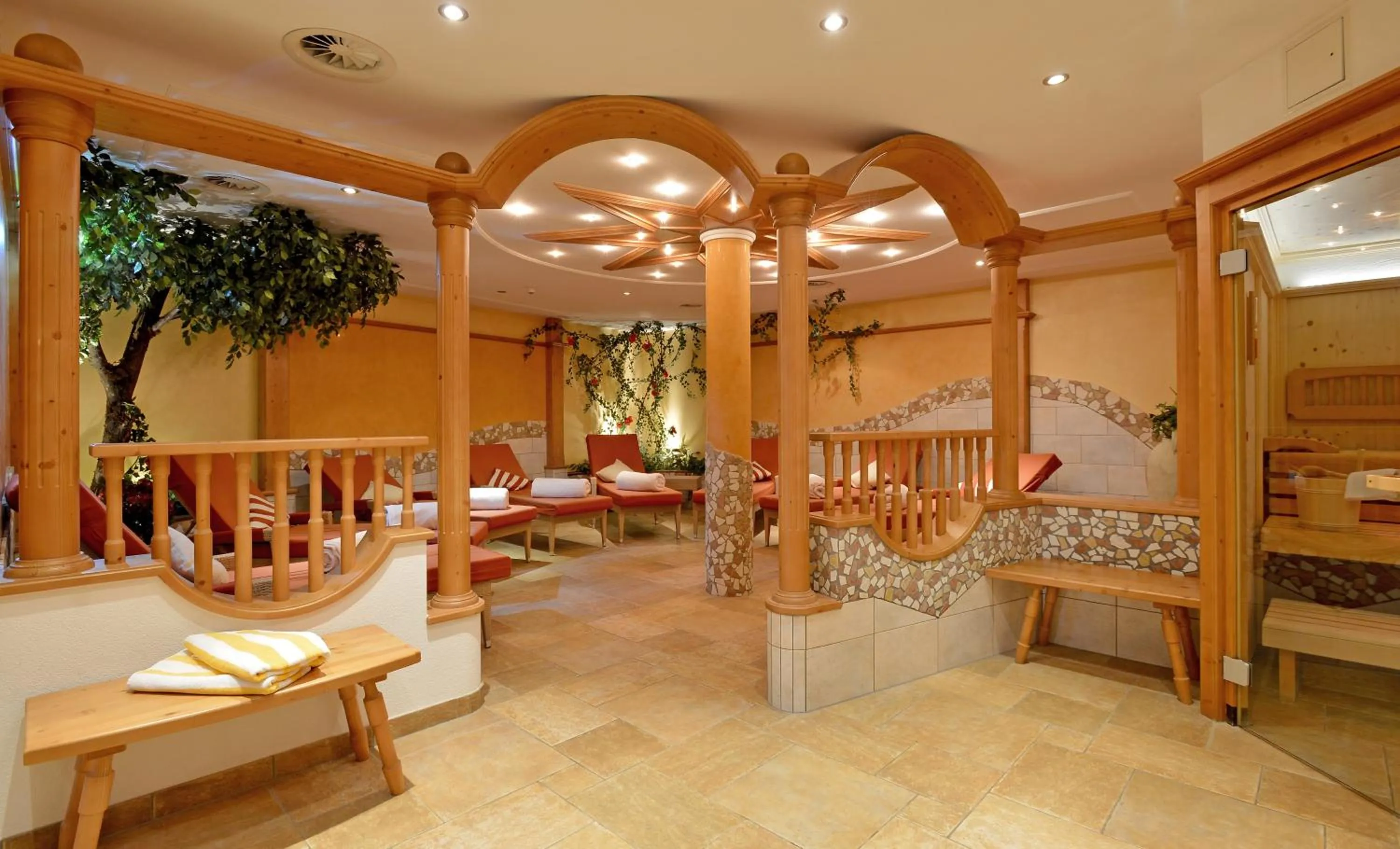 Sauna in Apparthotel Ederfeld