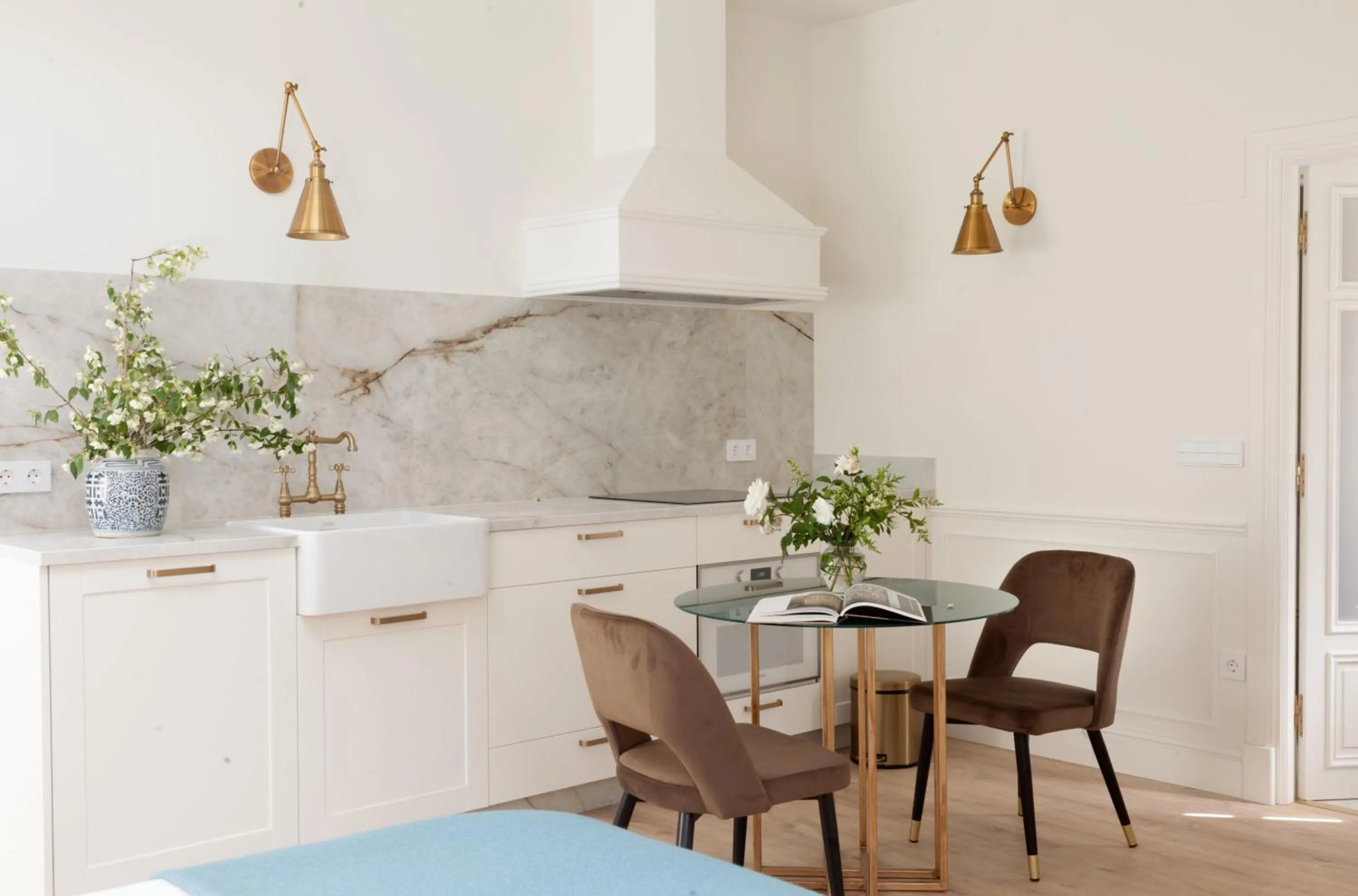 Kitchen or kitchenette in Gran hotel Brillante