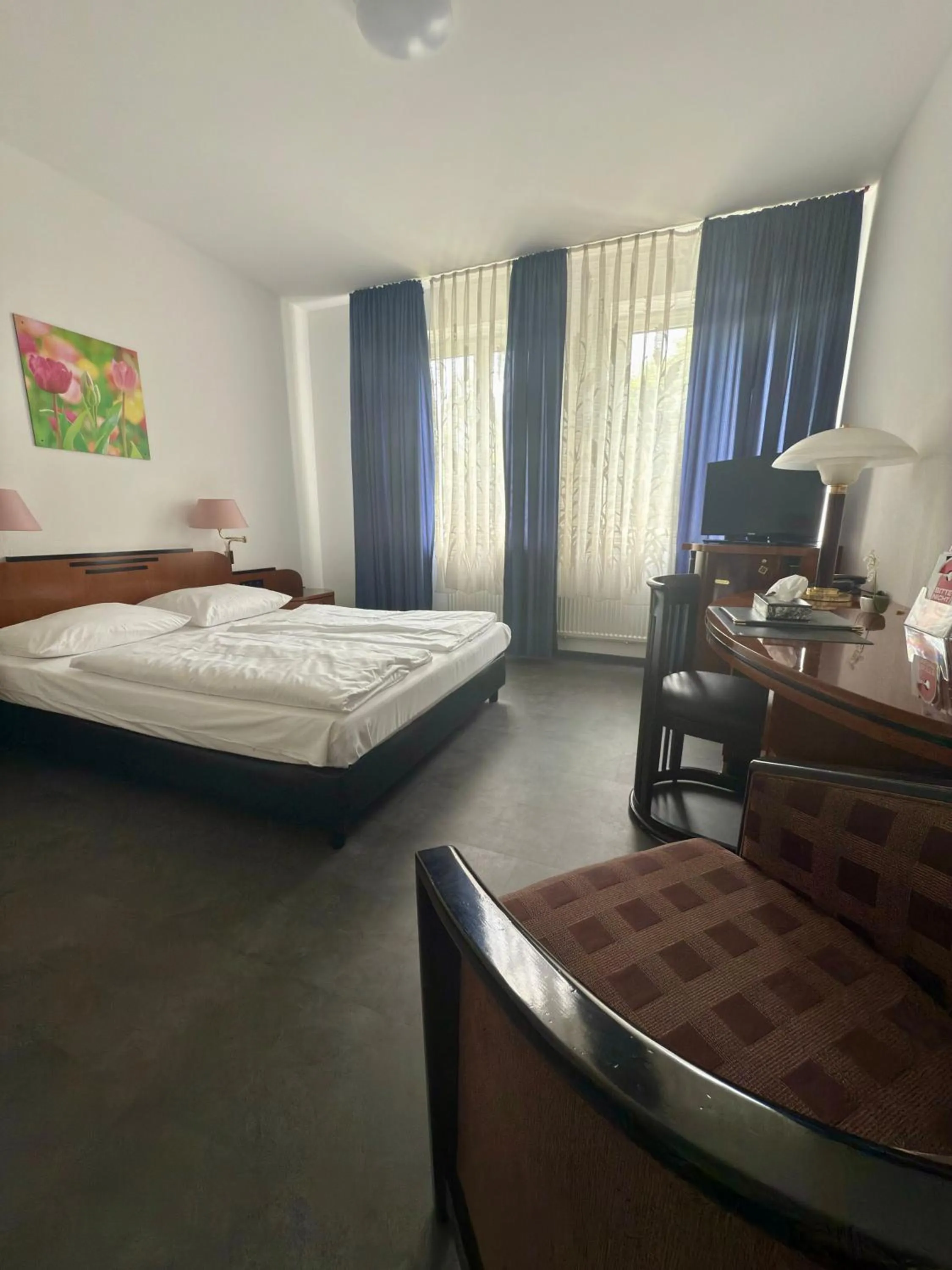 Bed in Hotel Haus am Park