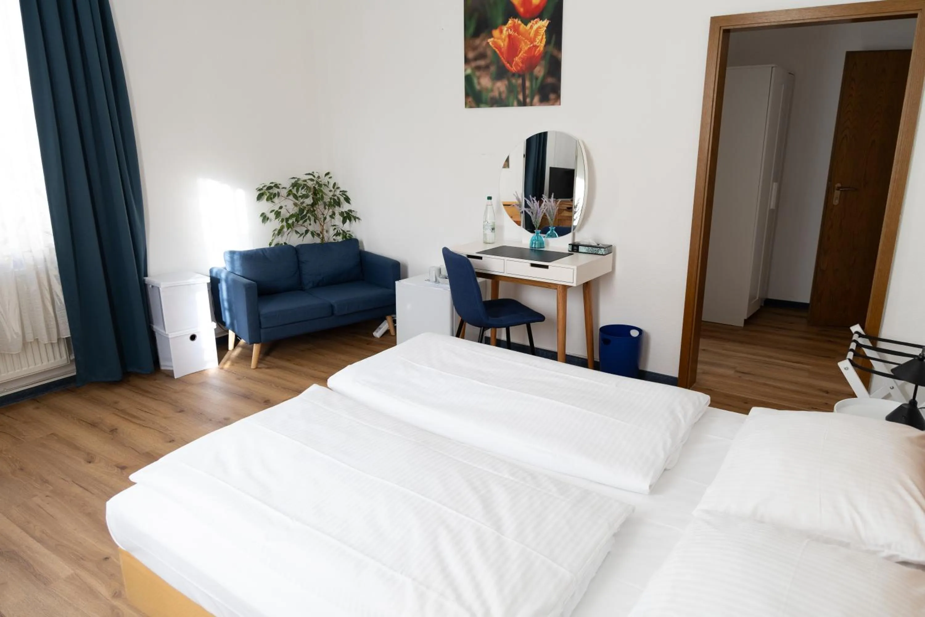 Bed in Hotel Haus am Park