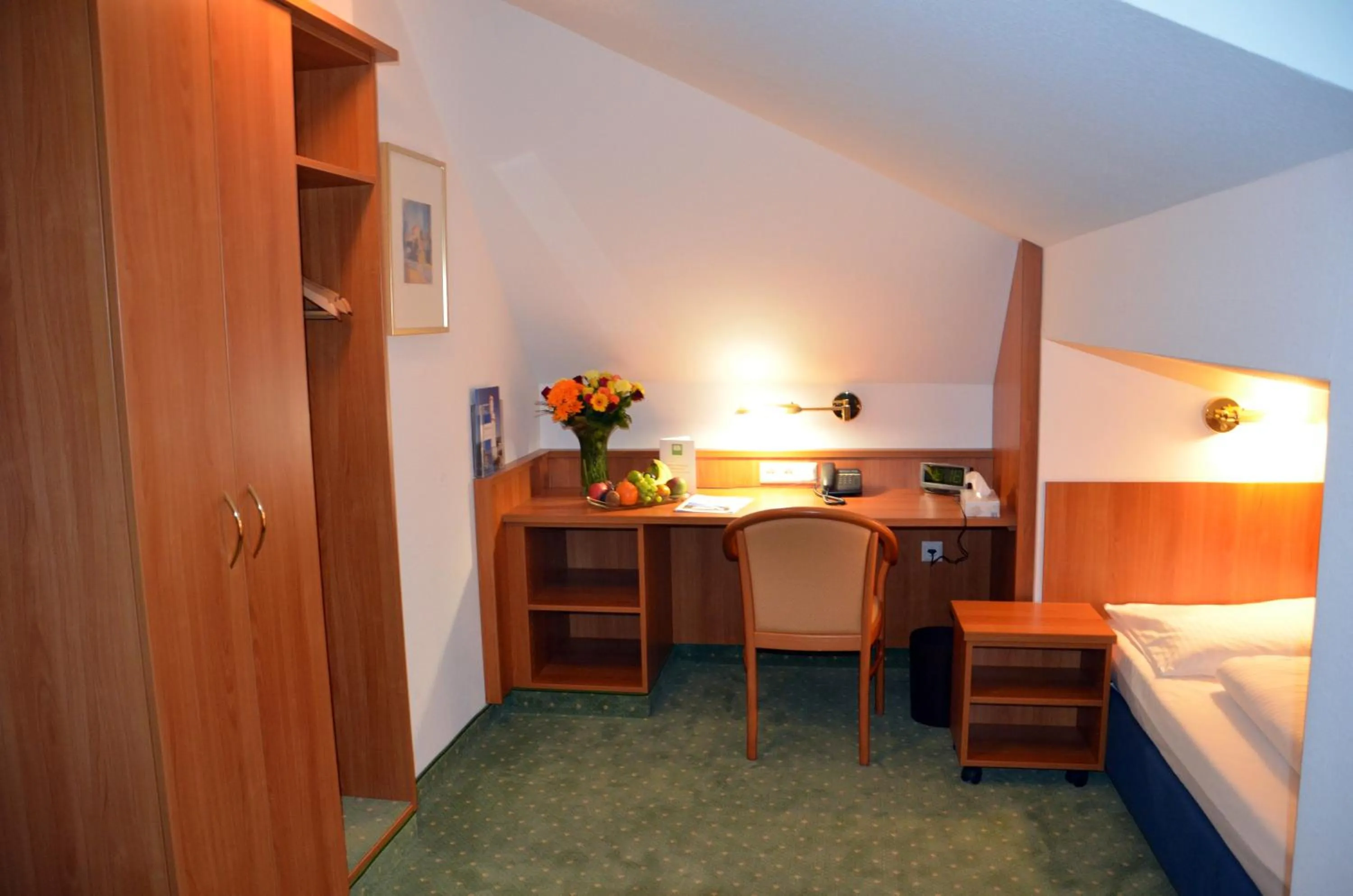 Bed in Hotel Haus am Park