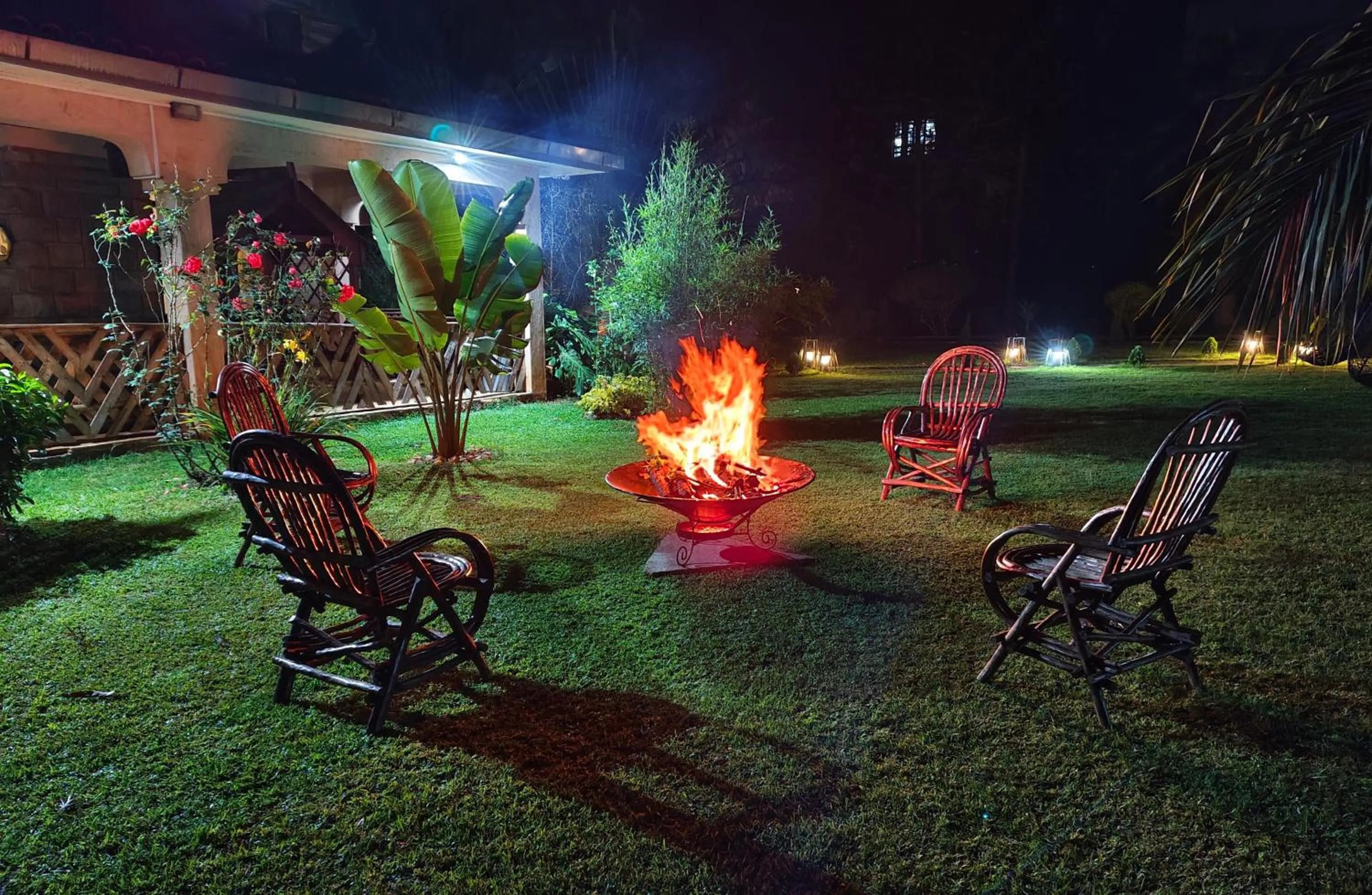 fireplace in Edaala Comfort - B&B