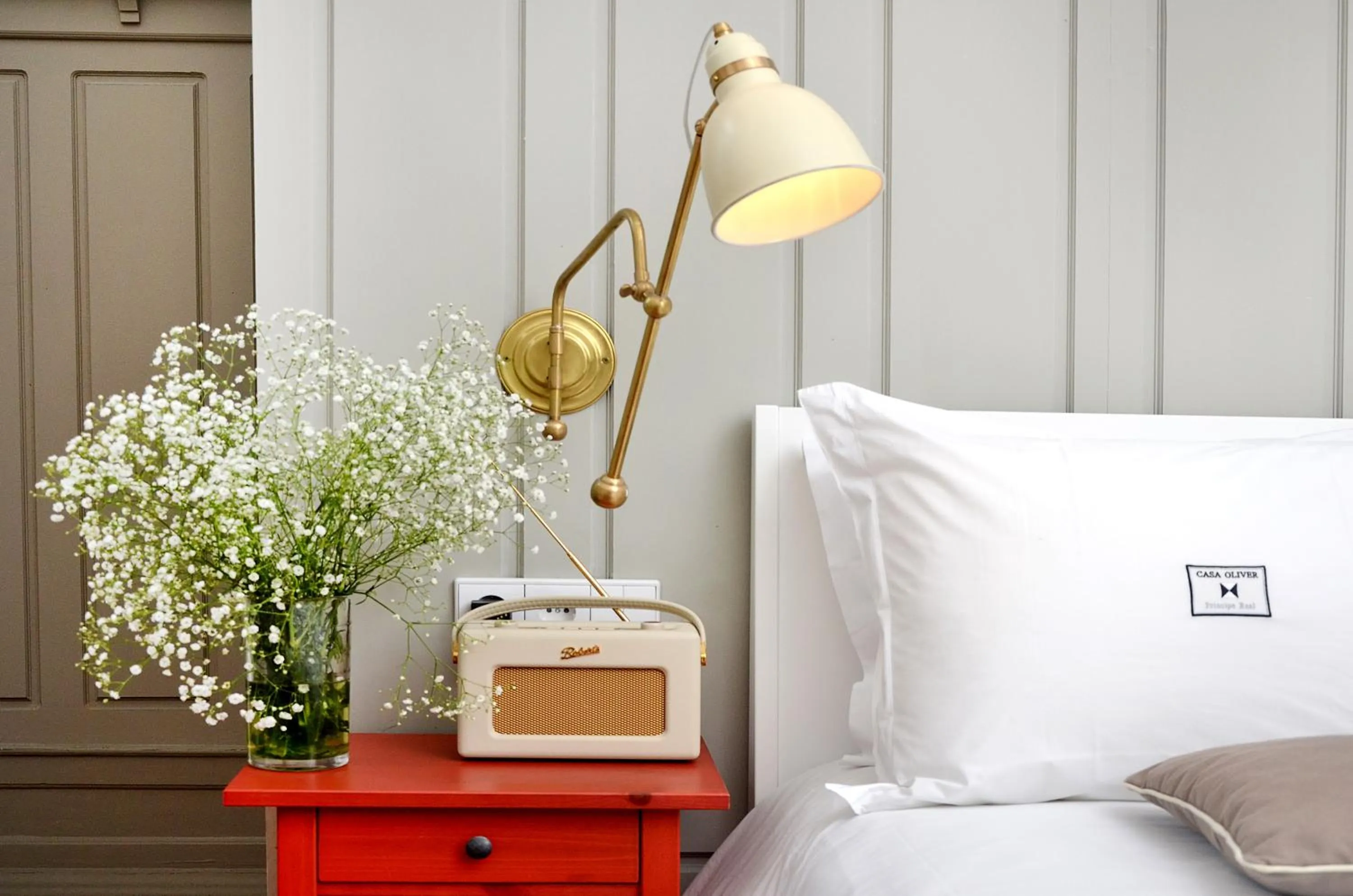 Decorative detail, Bed in Casa Oliver Boutique B&B - Principe Real