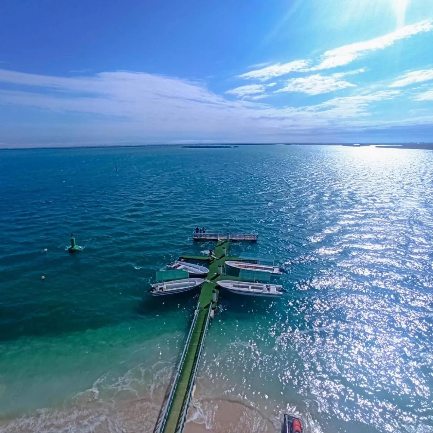 Sea view in Flamingo Beach Hotel